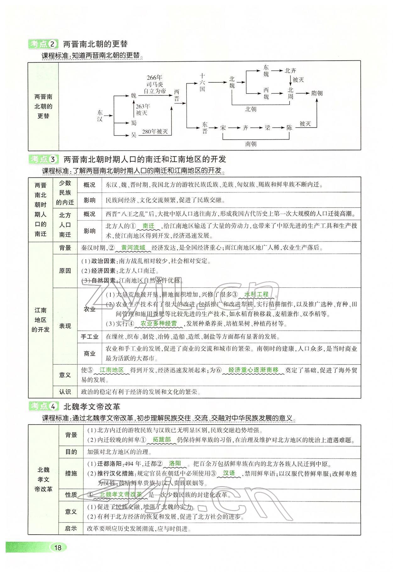 2022年河南中考命題非常解讀歷史 第18頁