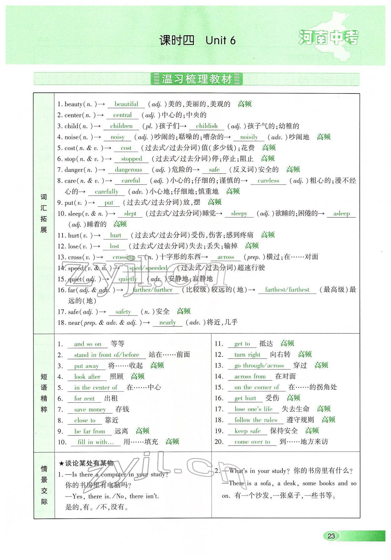 2022年河南中考命題非常解讀英語課標(biāo)版 第23頁