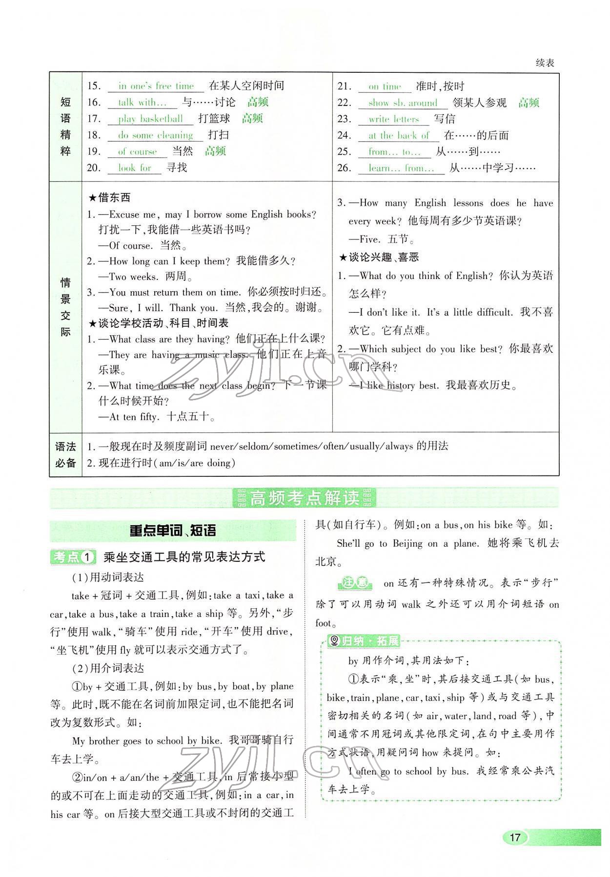 2022年河南中考命題非常解讀英語課標(biāo)版 第17頁