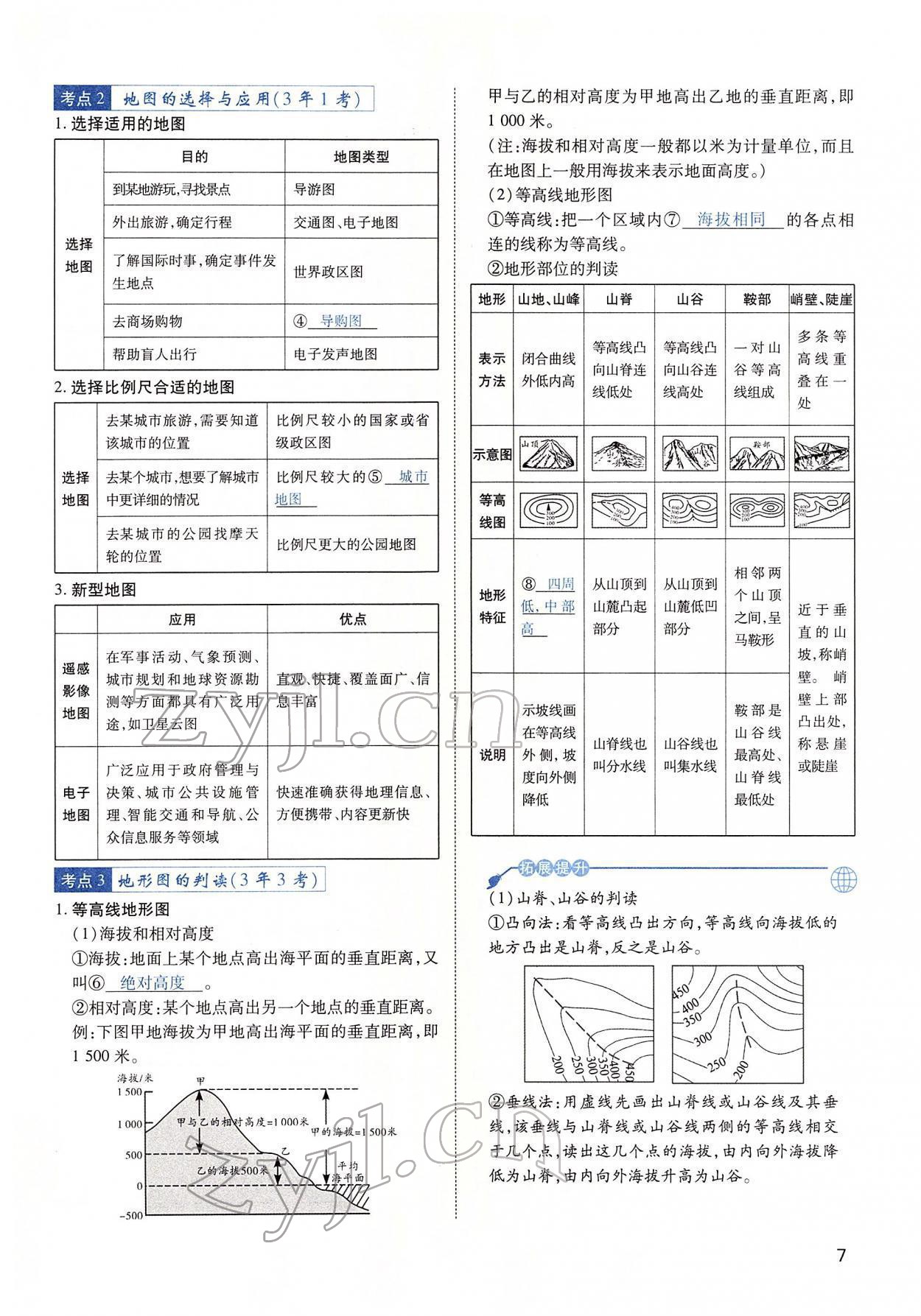 2022年河南中考第一輪總復(fù)習(xí)一本全地理 第7頁(yè)