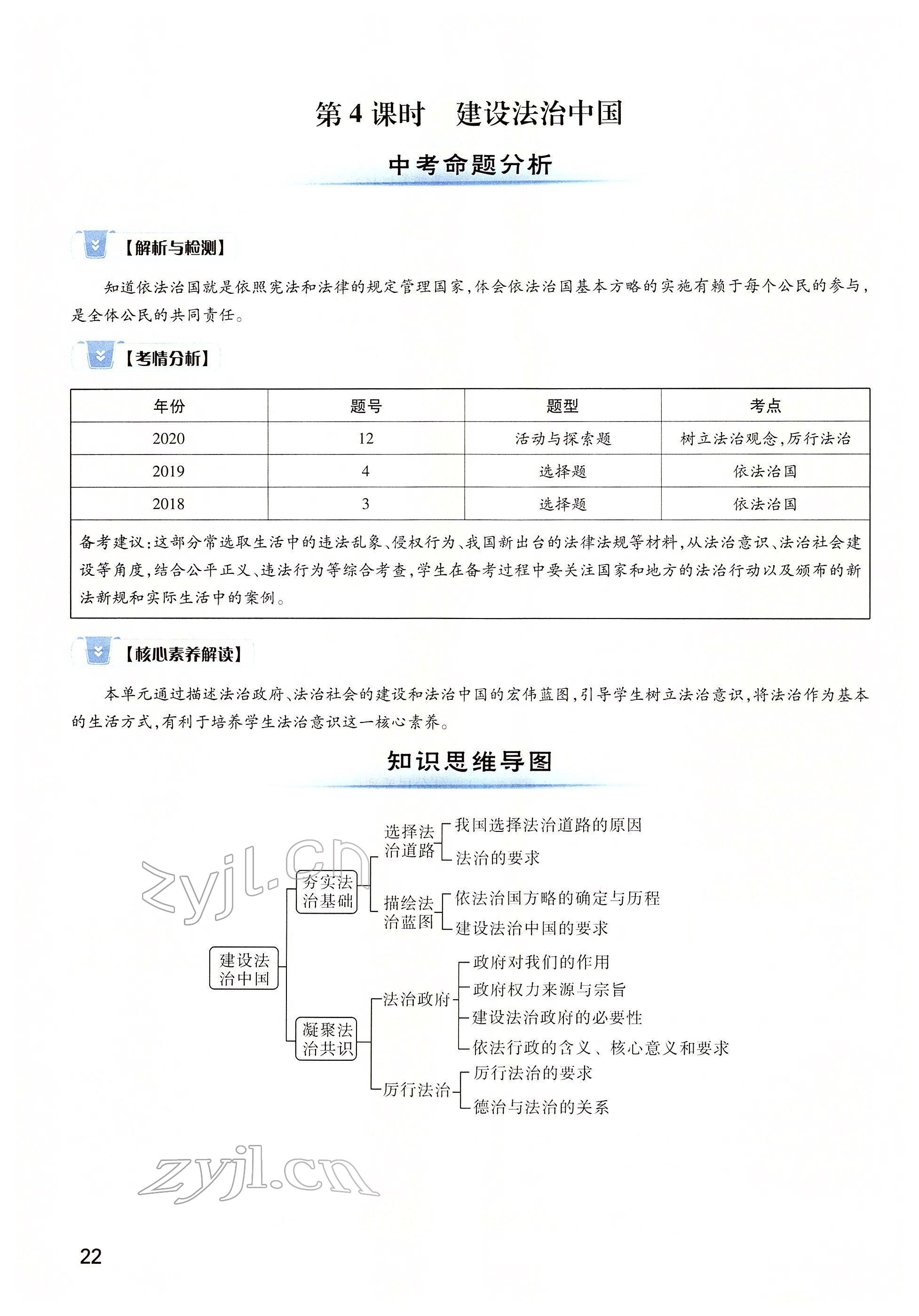 2022年河南中考第一輪總復(fù)習一本全道德與法治 第22頁