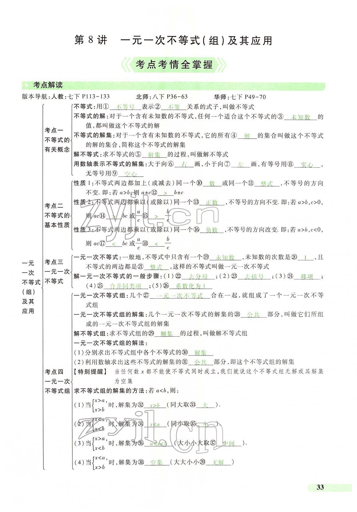 2022年國華教育中考奪冠數學河南專版 第29頁