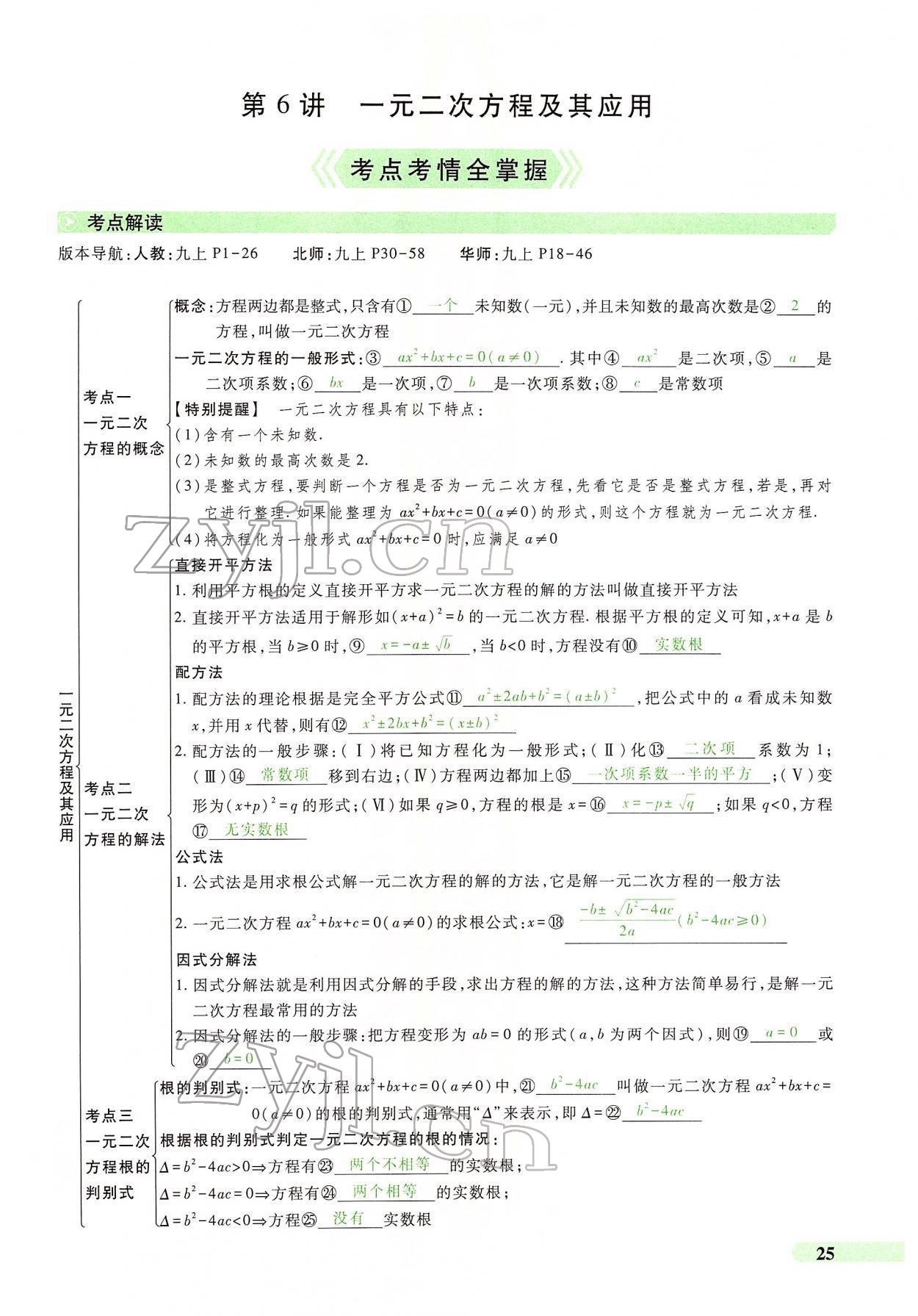 2022年國華教育中考奪冠數學河南專版 第21頁