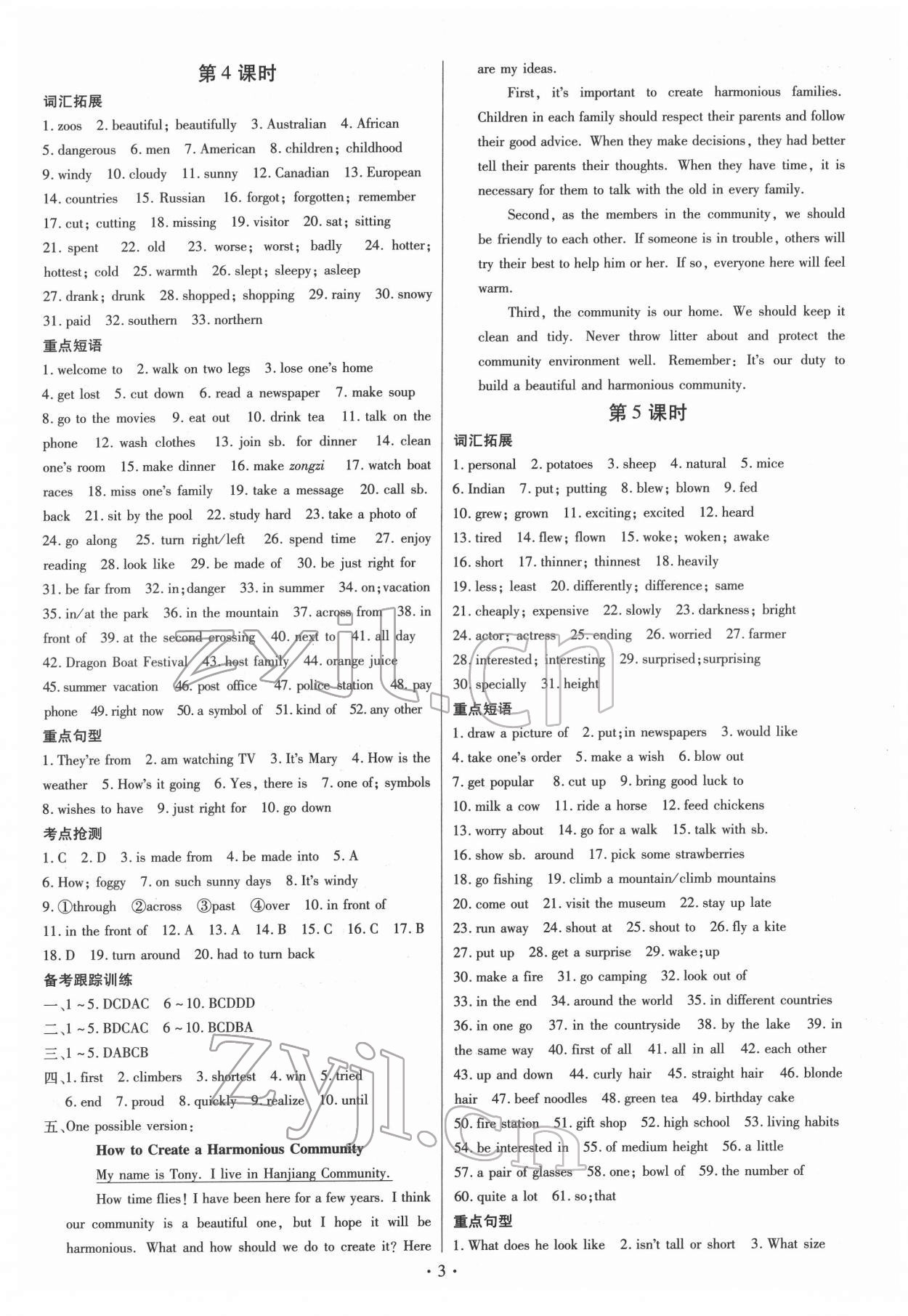 2022年黃岡金牌之路中考精英總復(fù)習(xí)英語人教版 第3頁