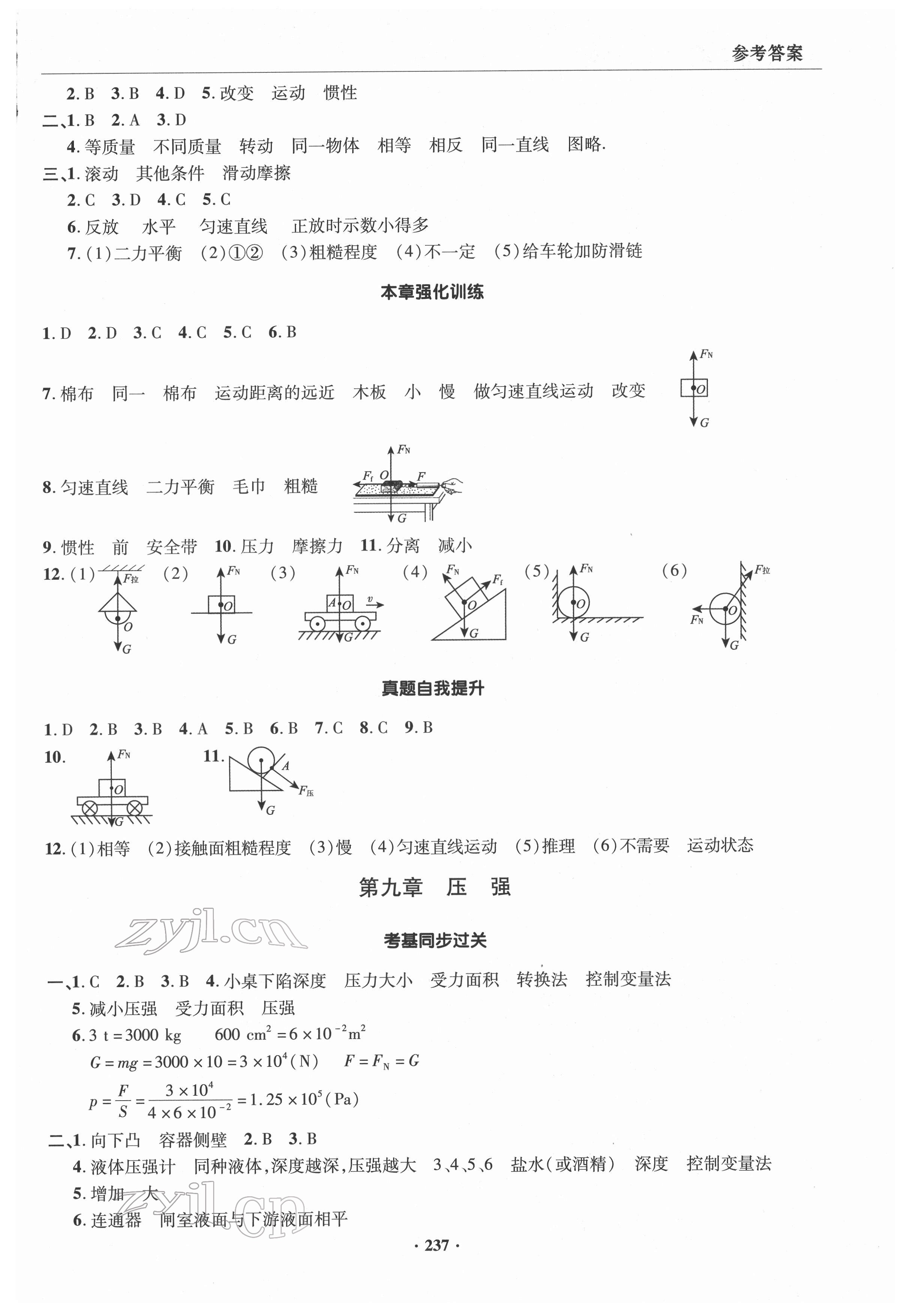 2022年初中畢業(yè)升學(xué)復(fù)習(xí)指導(dǎo)物理 第7頁