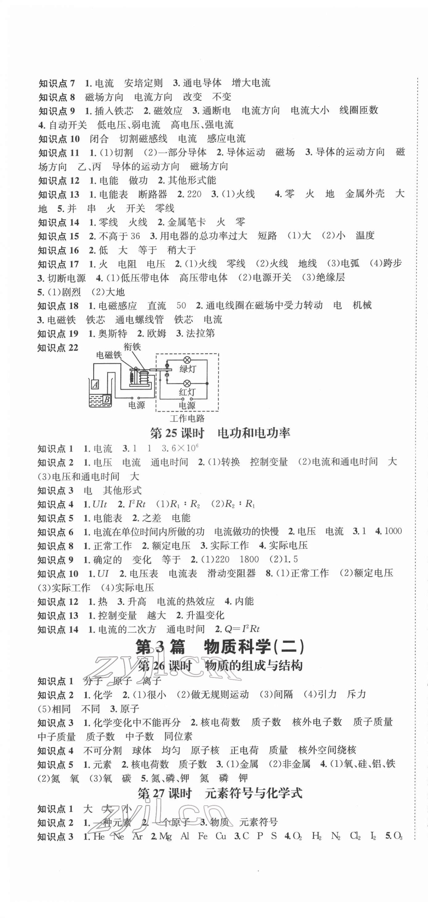 2022年國(guó)華圖書(shū)中考拐點(diǎn)科學(xué)浙江專(zhuān)版 第7頁(yè)