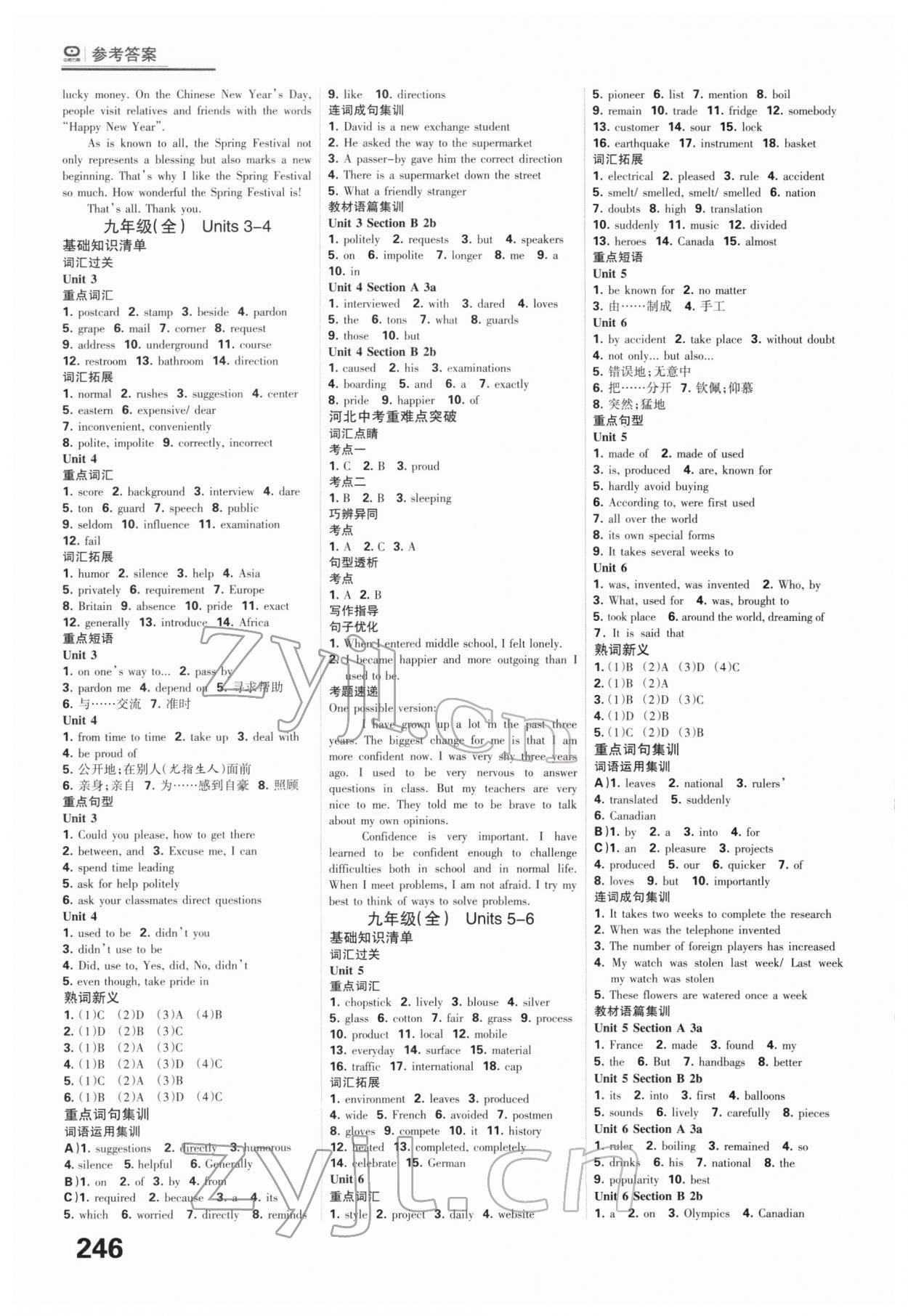 2022年全優(yōu)中考系統(tǒng)總復習英語河北專用 第12頁