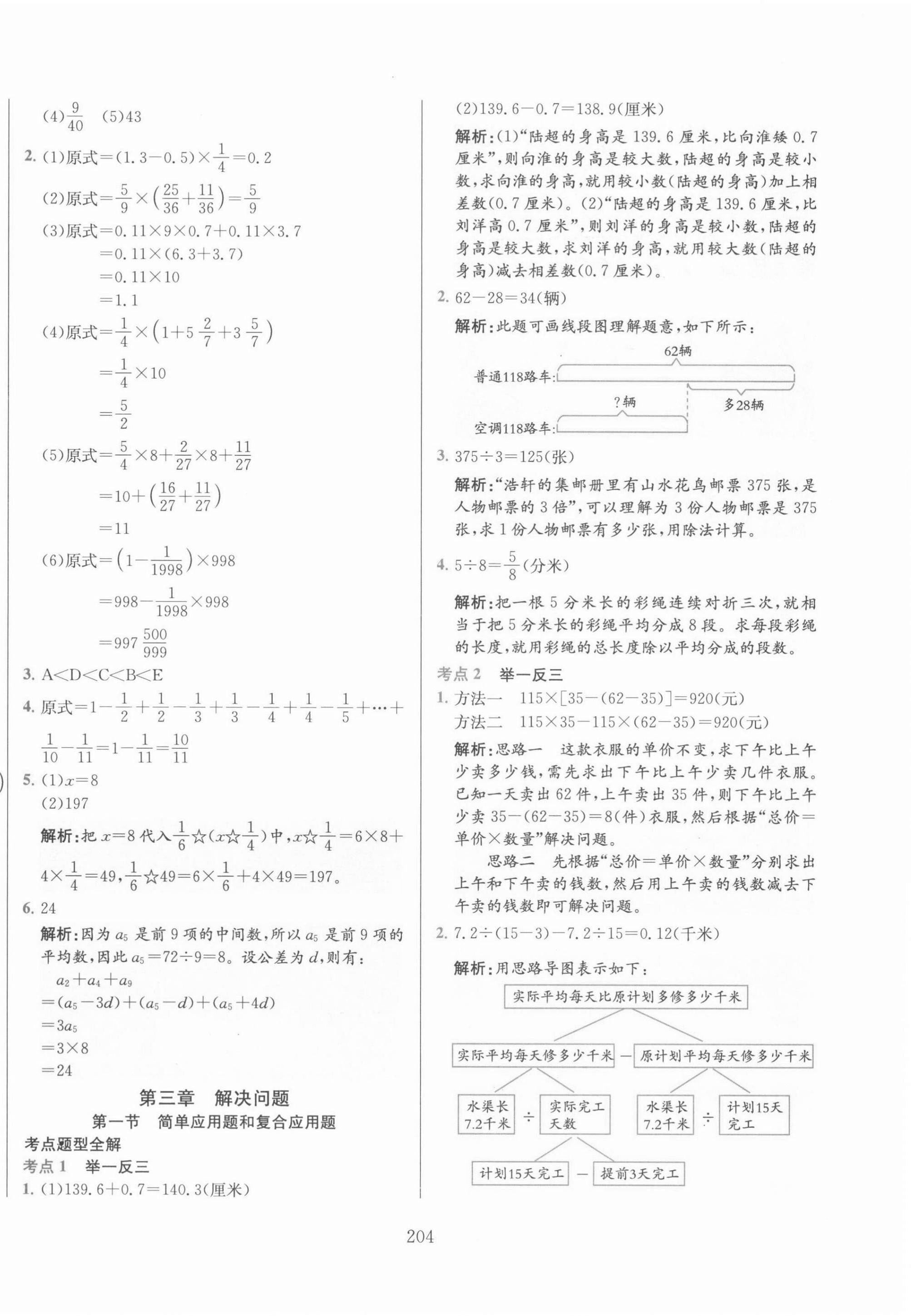 2022年毕业总复习全解六年级数学 第4页