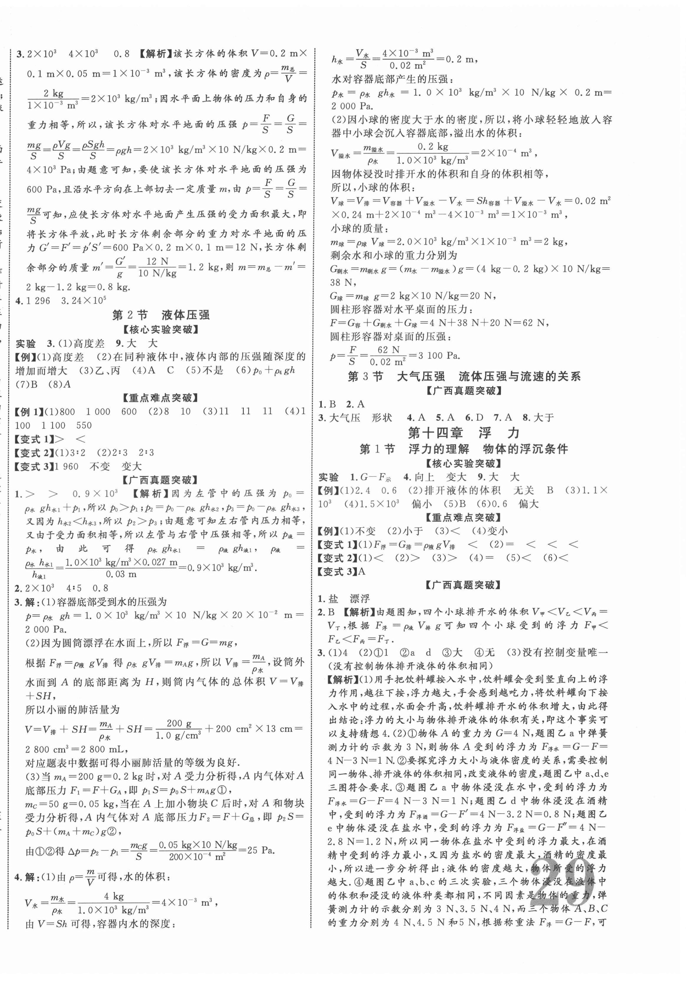 2022年廣西中考優(yōu)化指導(dǎo)物理 第10頁