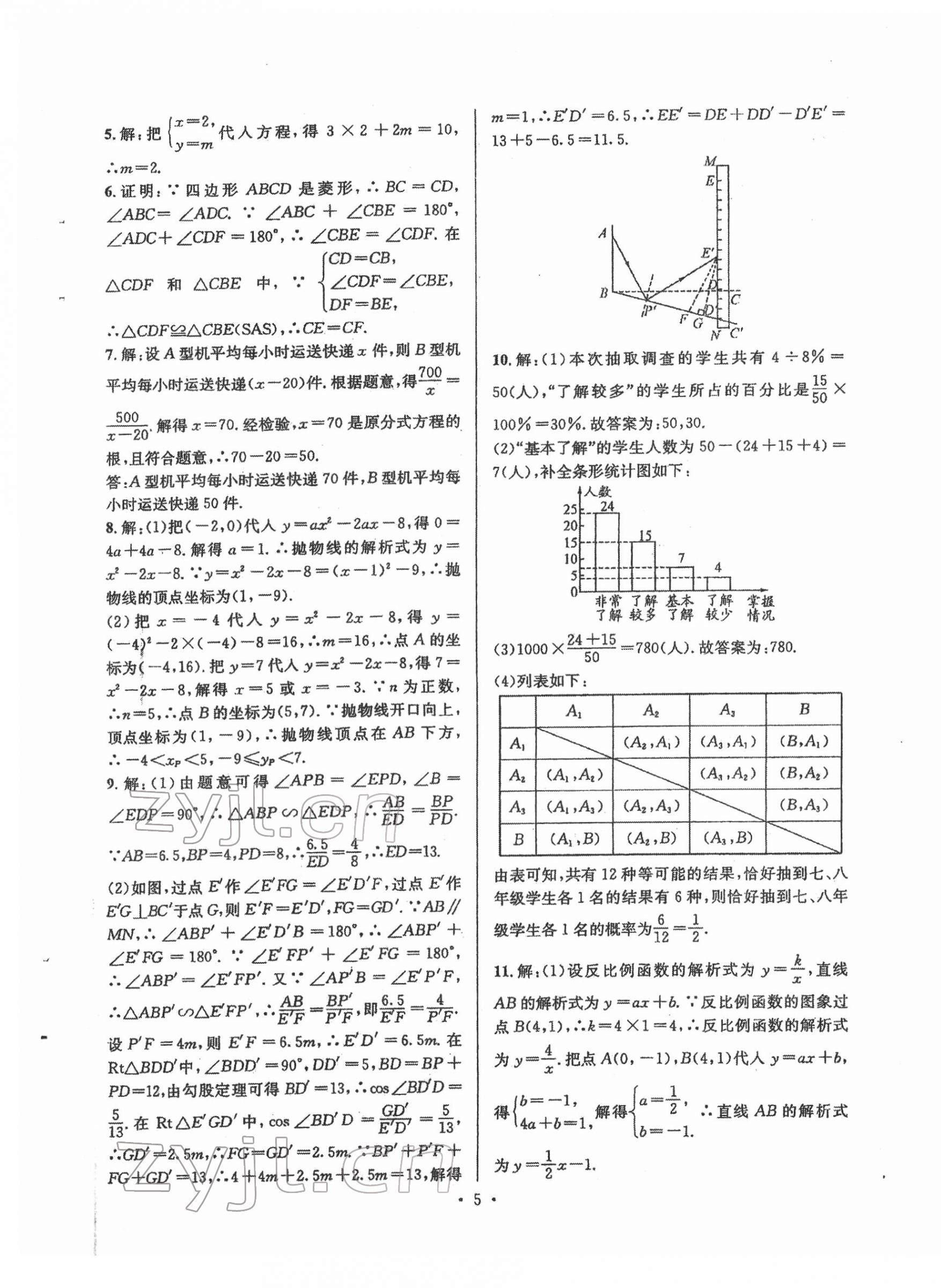 2022年中考數(shù)學(xué)合成演練30天 第5頁