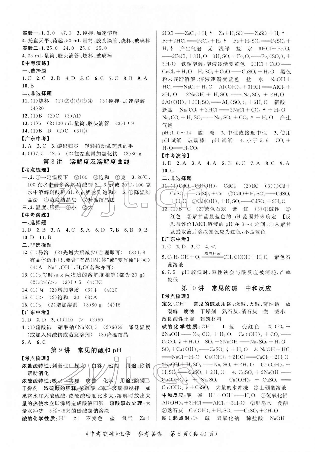 2022年中考突破化學(xué) 第5頁(yè)