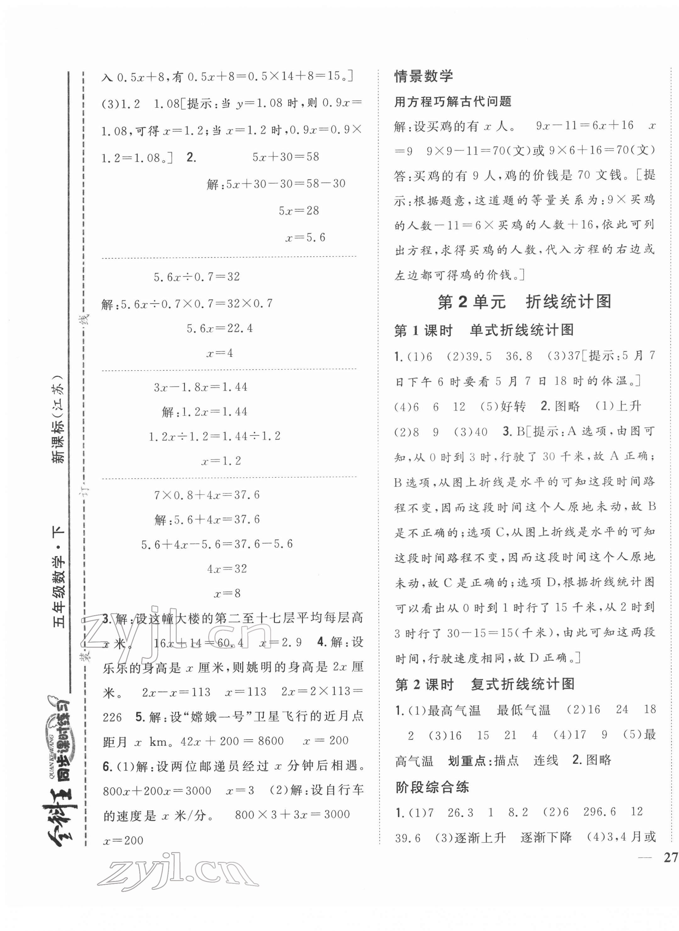 2022年全科王同步課時(shí)練習(xí)五年級(jí)數(shù)學(xué)下冊(cè)蘇教版 第5頁(yè)