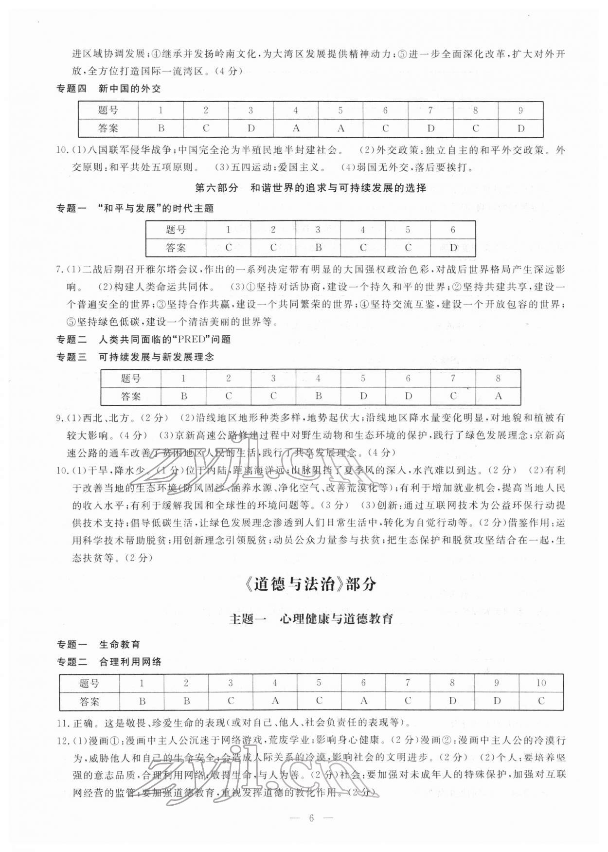 2022年知識(shí)點(diǎn)解讀寧波專版 第6頁