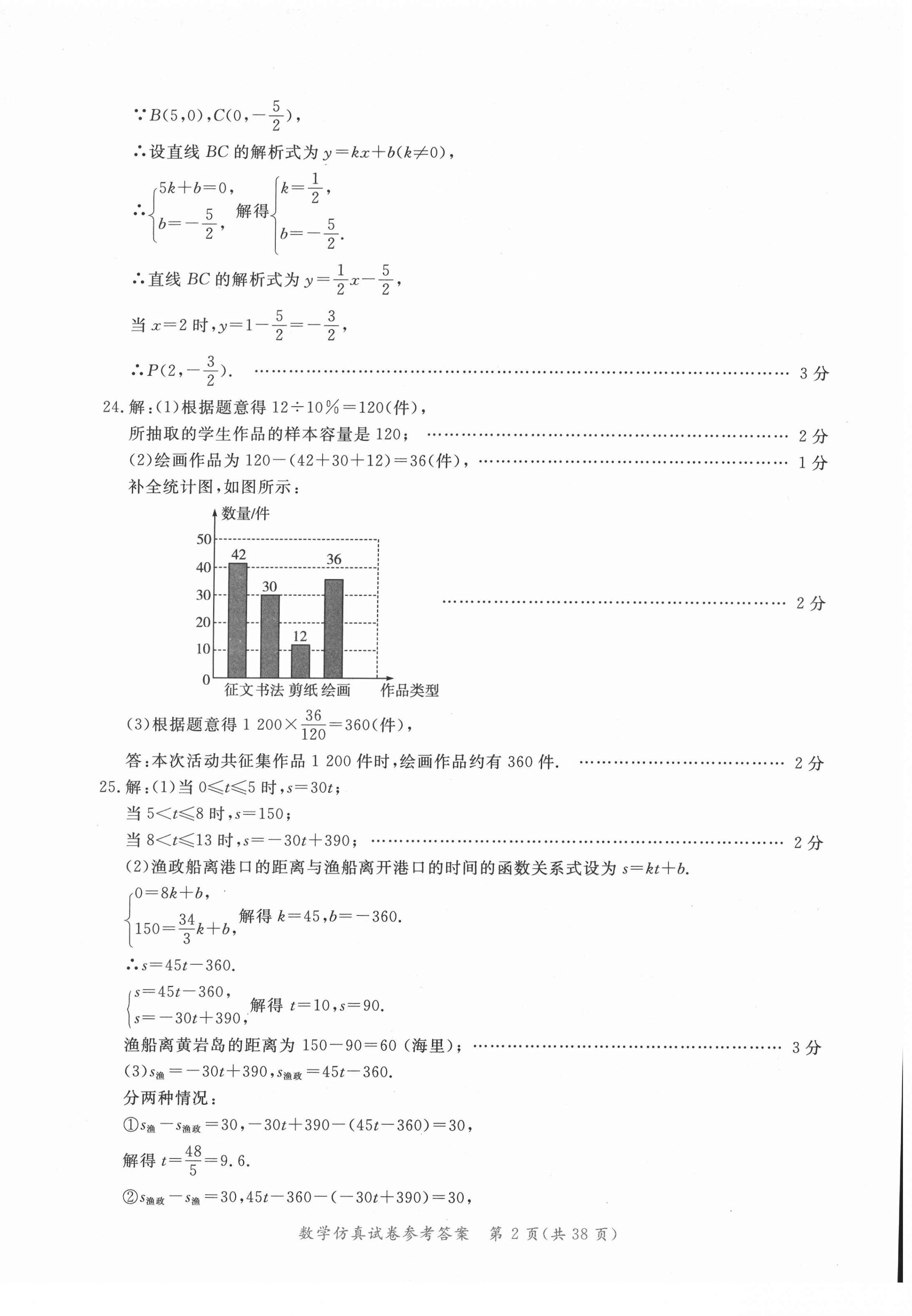 2022年資源與評價中考全程總復(fù)習(xí)數(shù)學(xué) 第22頁