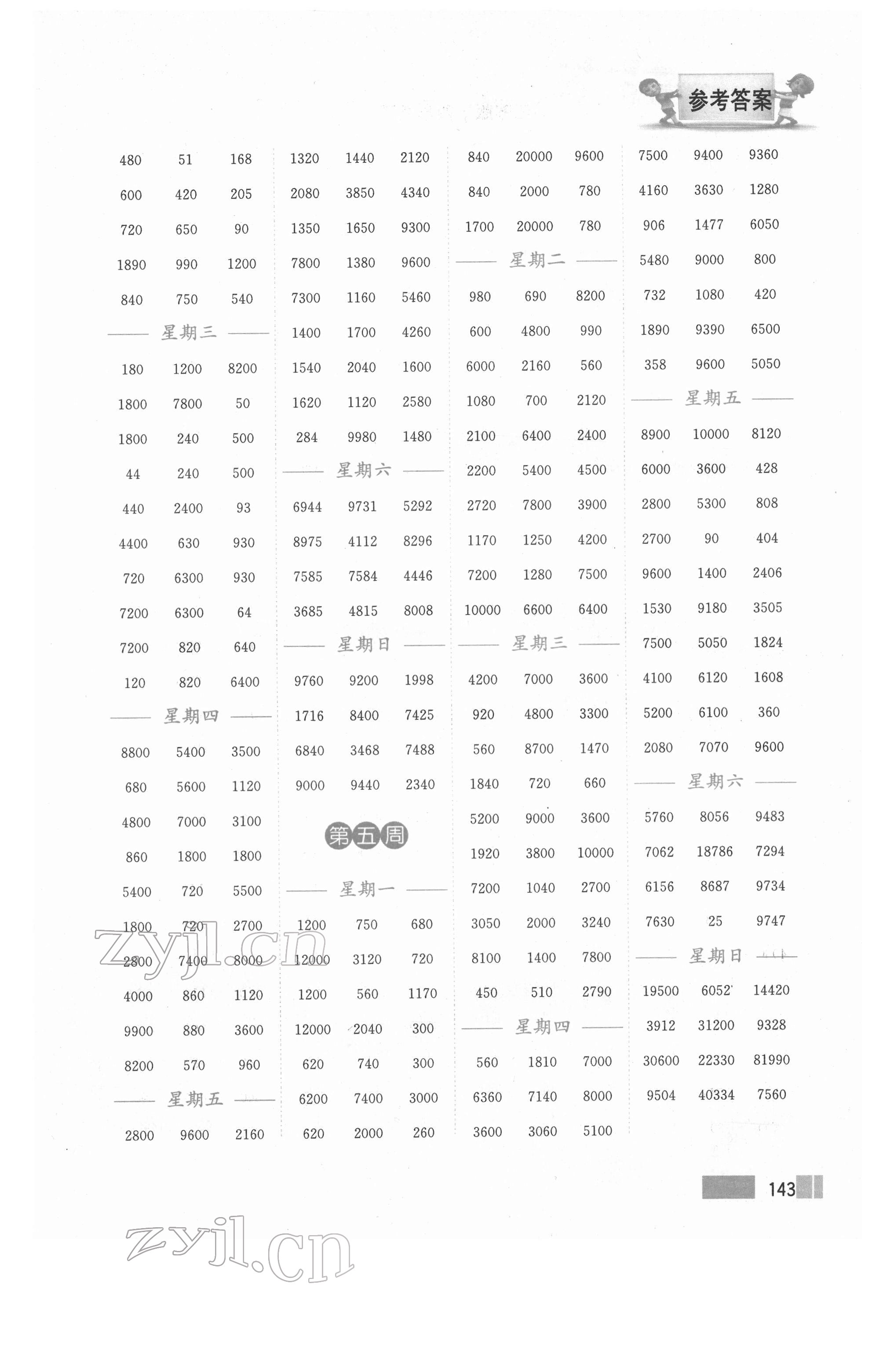 2022年計(jì)算高手四年級(jí)數(shù)學(xué)下冊(cè)蘇教版雙色版 第3頁(yè)