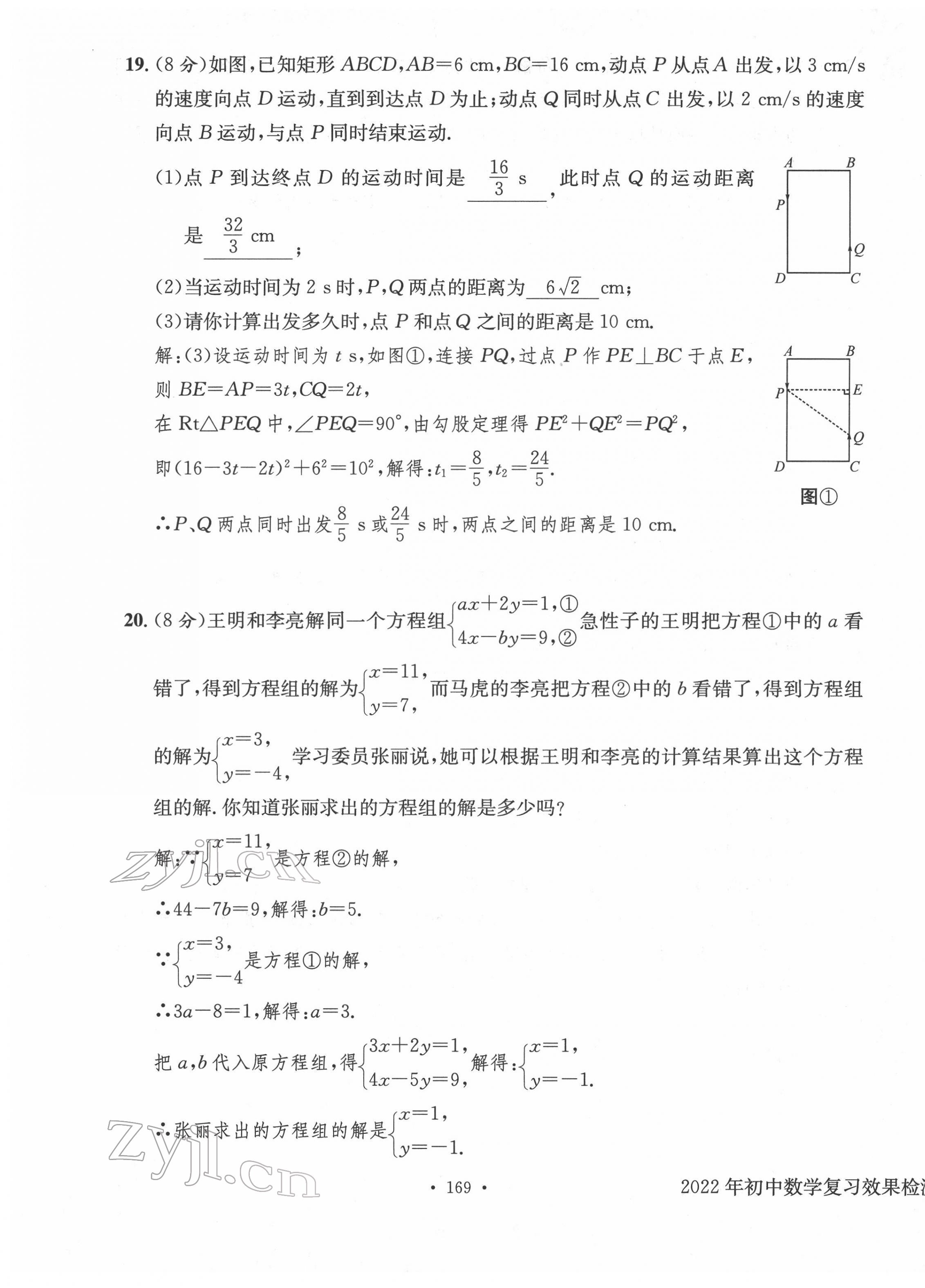 2022年中考总复习长江出版社数学 第13页