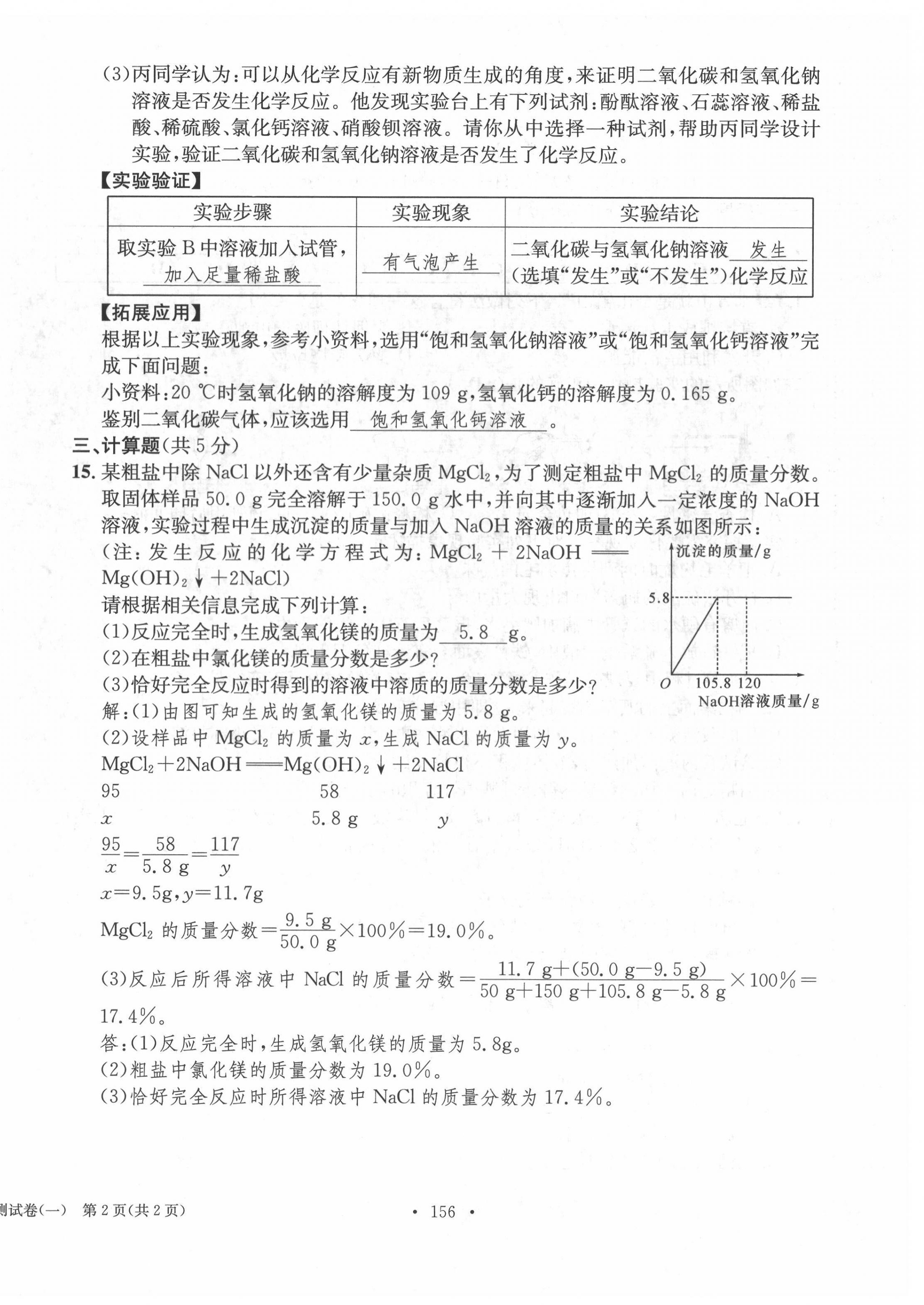 2022年中考总复习长江出版社化学 第4页