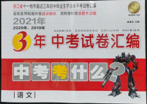 2022年3年中考试卷汇编中考考什么语文