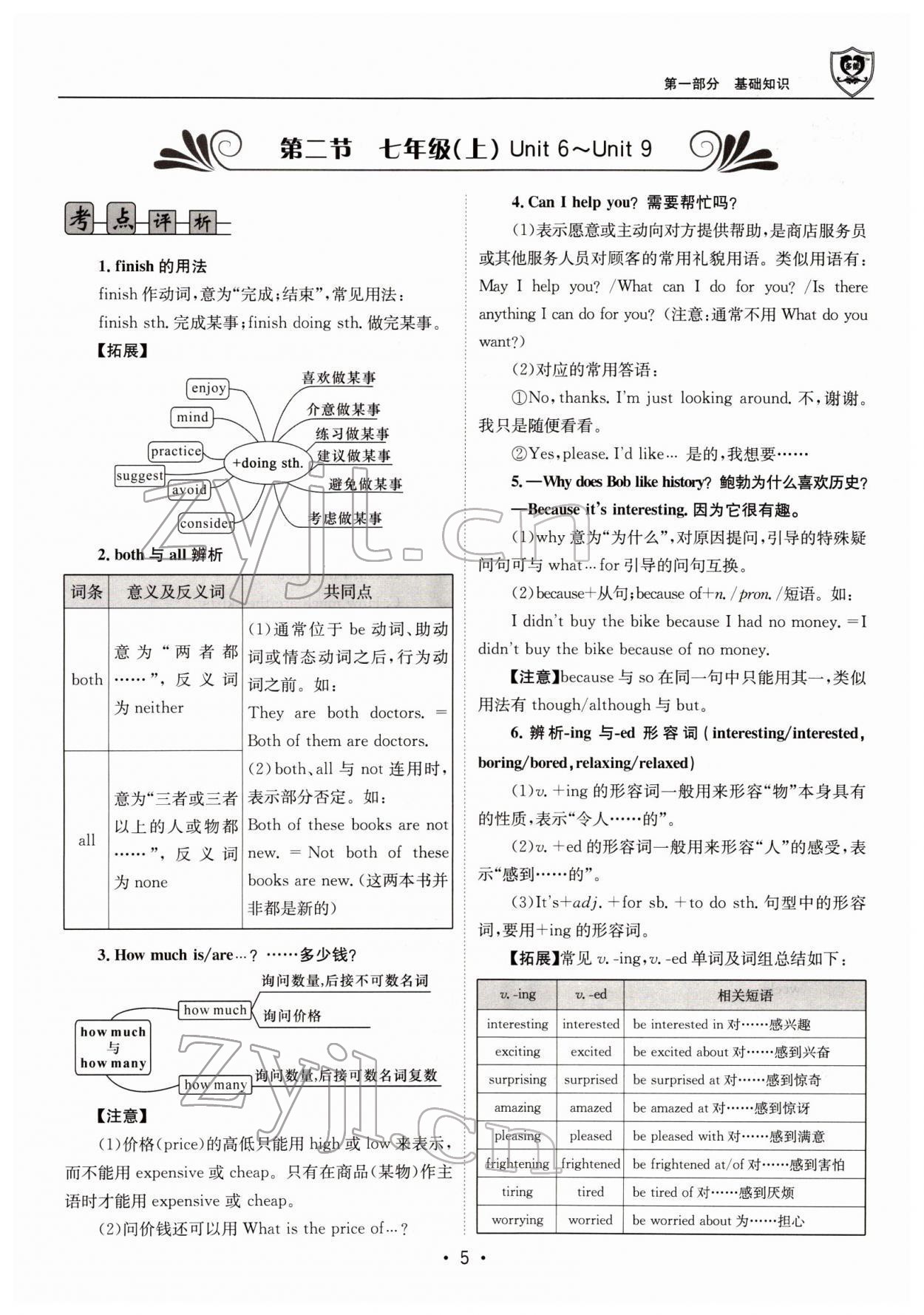 2022年指南針中考前沿英語 參考答案第16頁