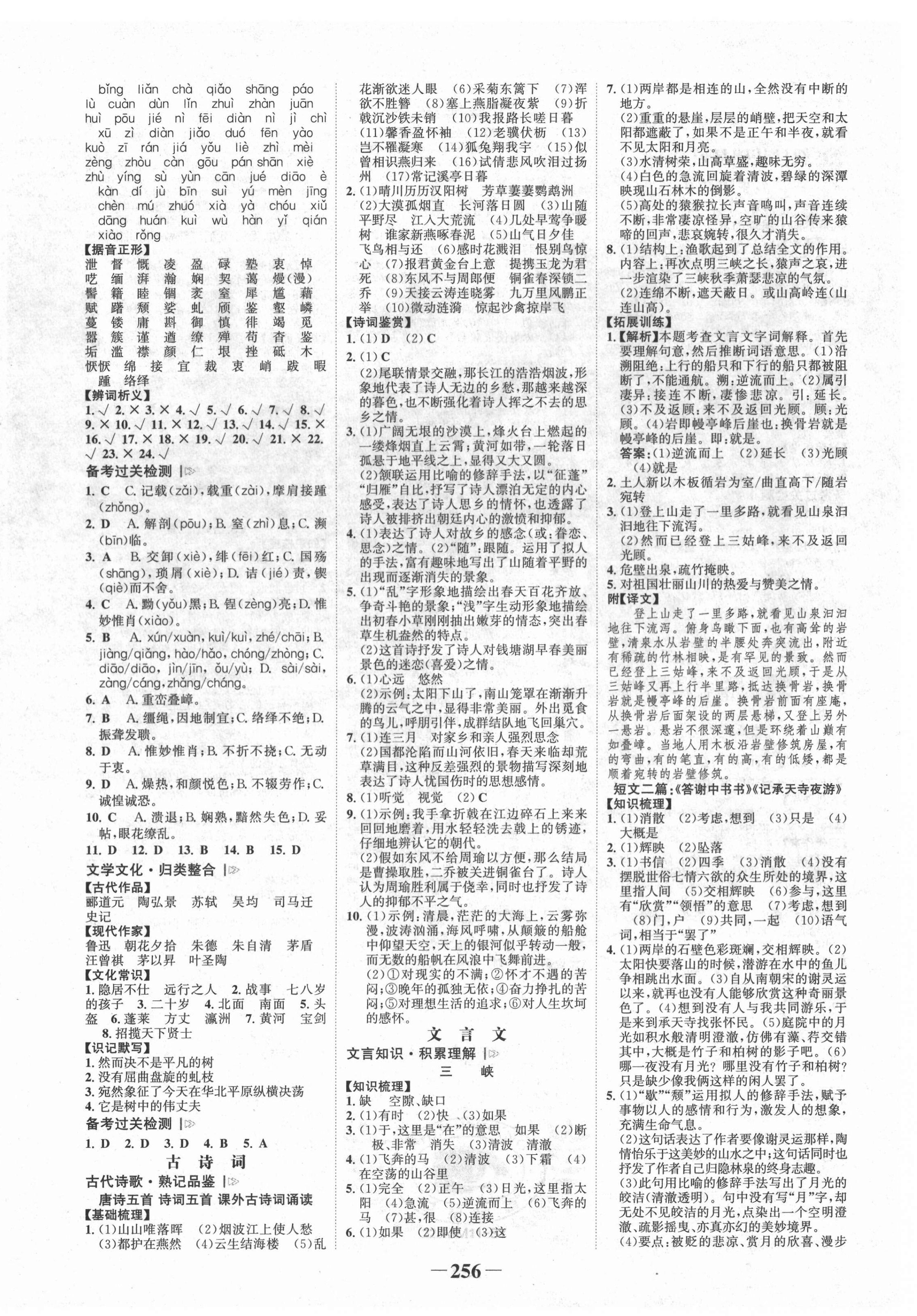 2022年世紀金榜金榜中考語文邵陽專版 第4頁