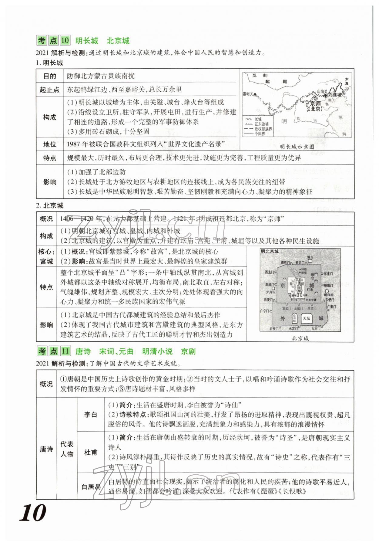 2022年蓝卡中考试题解读历史河南专版 参考答案第17页