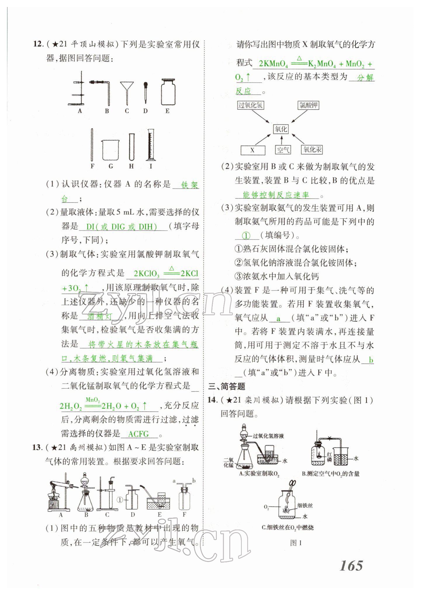 2022年河南藍(lán)卡中考試題解讀化學(xué)中考河南專版 第9頁(yè)