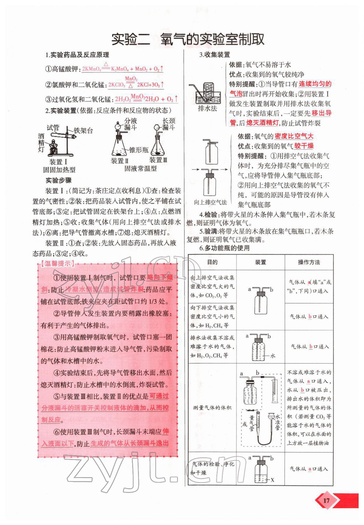 2022年新思路化學(xué)鄭州大學(xué)出版社河南專版 參考答案第30頁