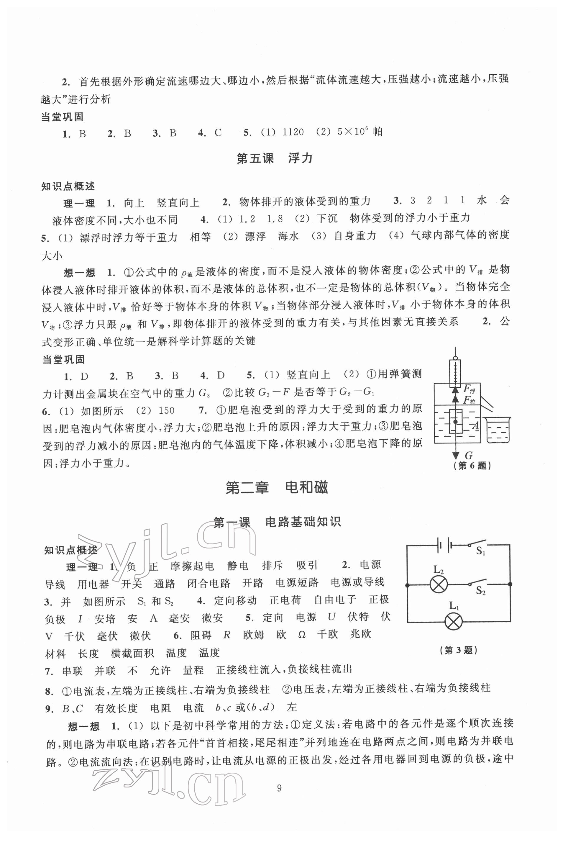 2022年初中畢業(yè)升學考試復習資源中考科學 第9頁