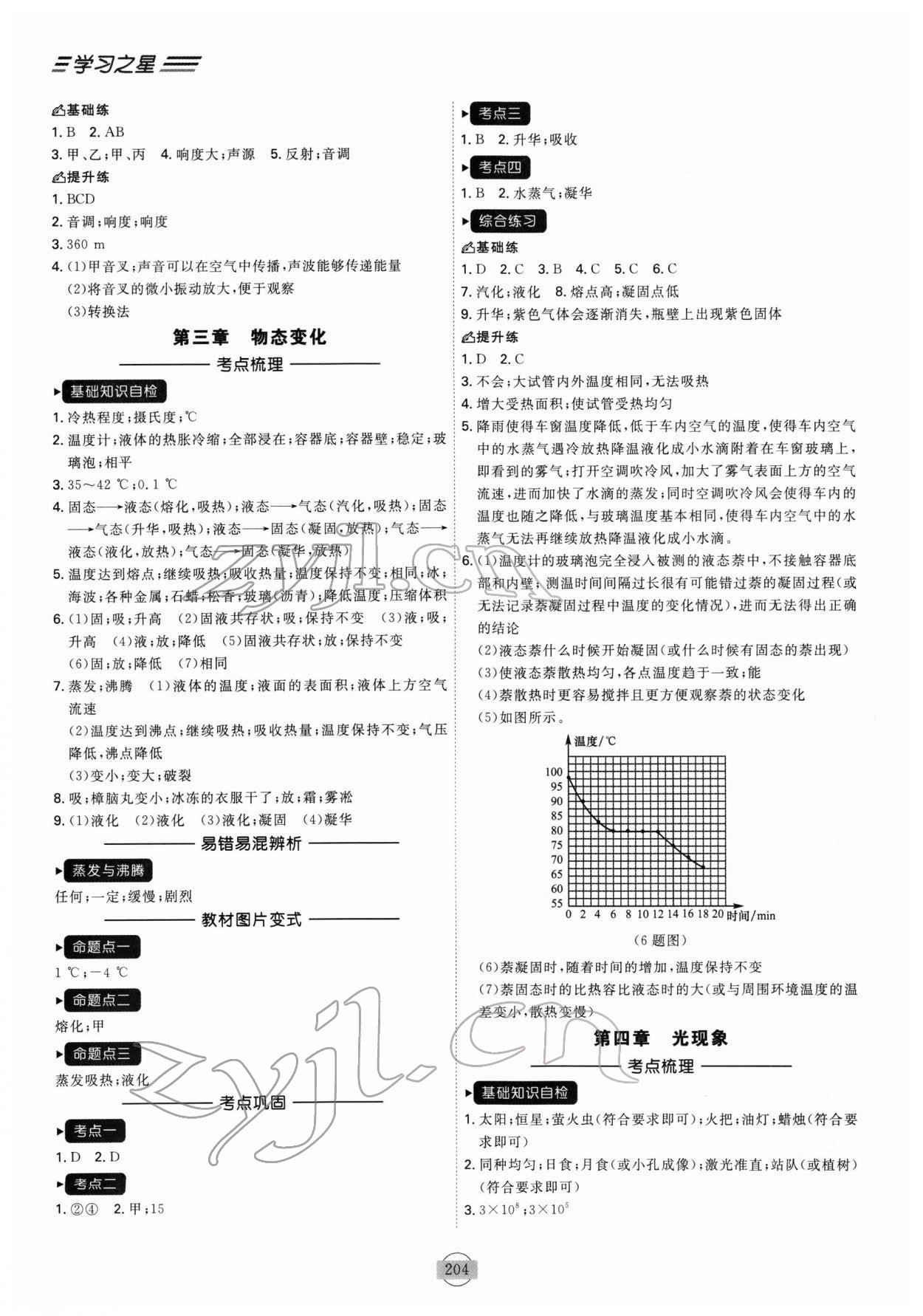 2022年領(lǐng)跑物理一輪總復(fù)習(xí)大連中考 參考答案第2頁