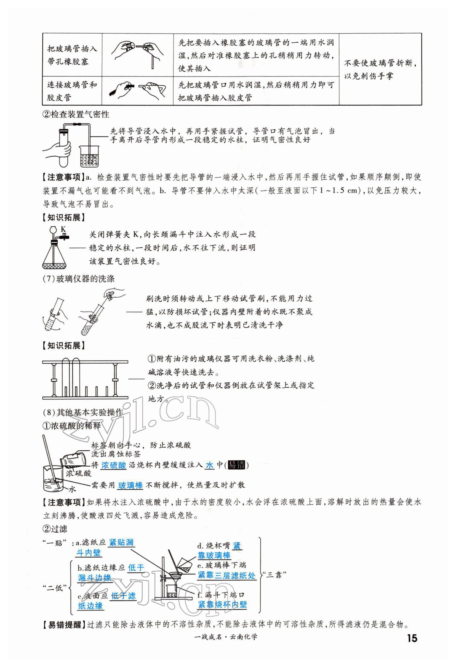 2022年一战成名考前新方案化学云南专版 第15页