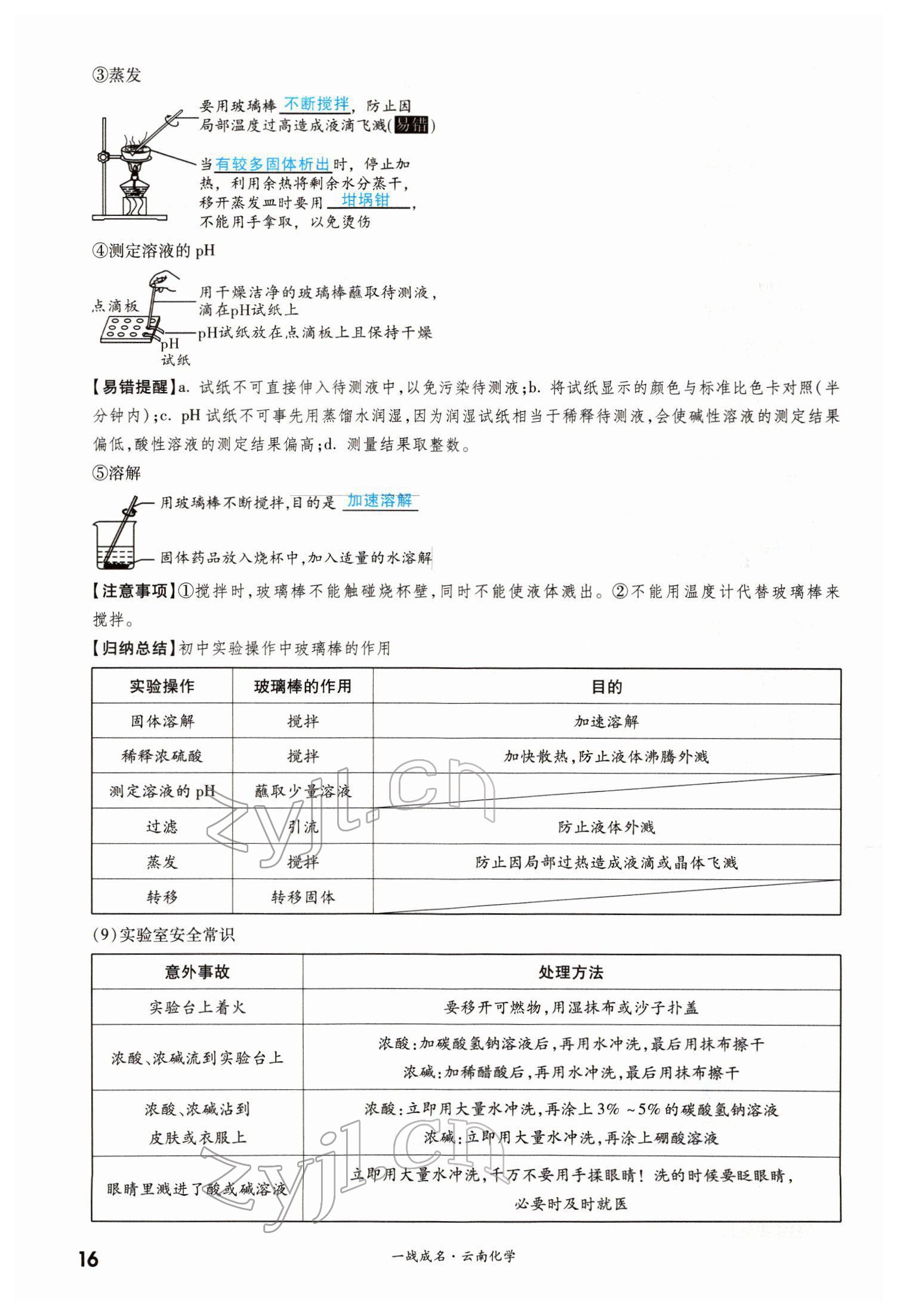 2022年一战成名考前新方案化学云南专版 第16页