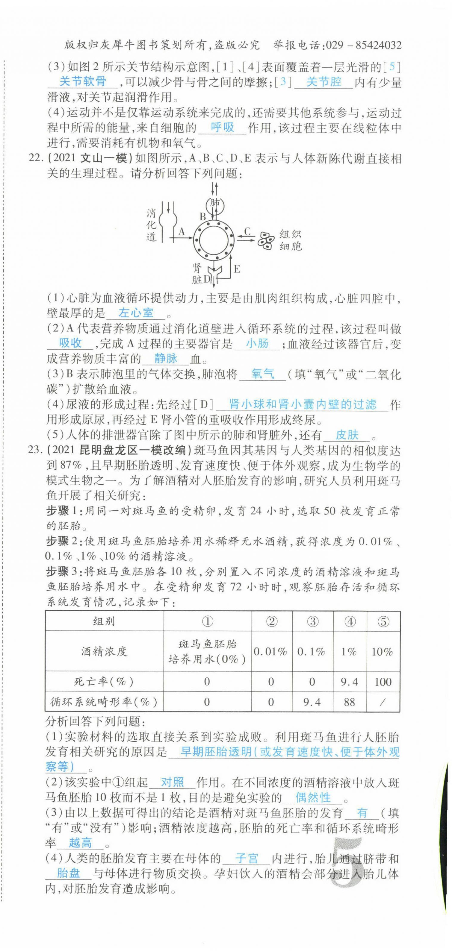 2022年一战成名考前新方案生物云南专版 第15页