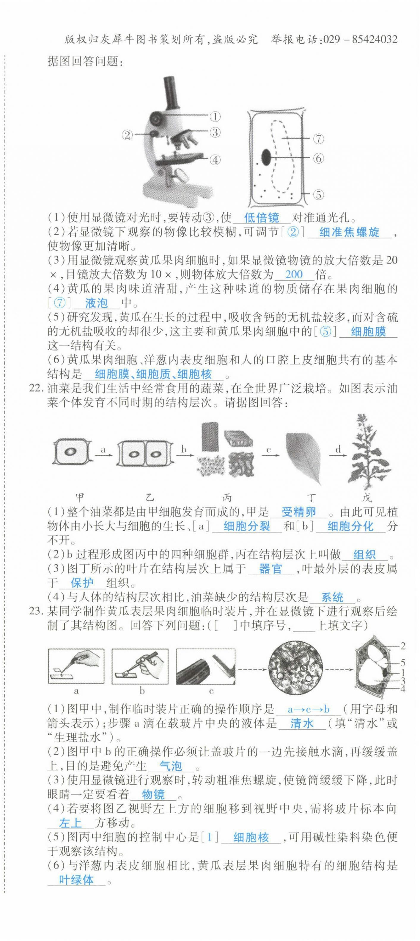 2022年一战成名考前新方案生物云南专版 第6页