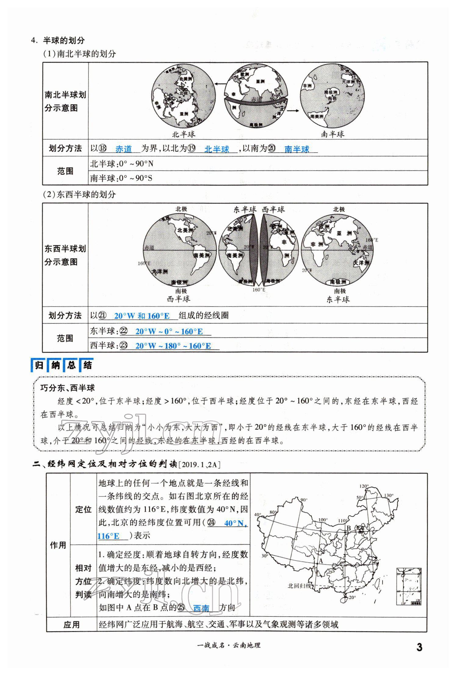 2022年一战成名考前新方案地理云南专版 第3页