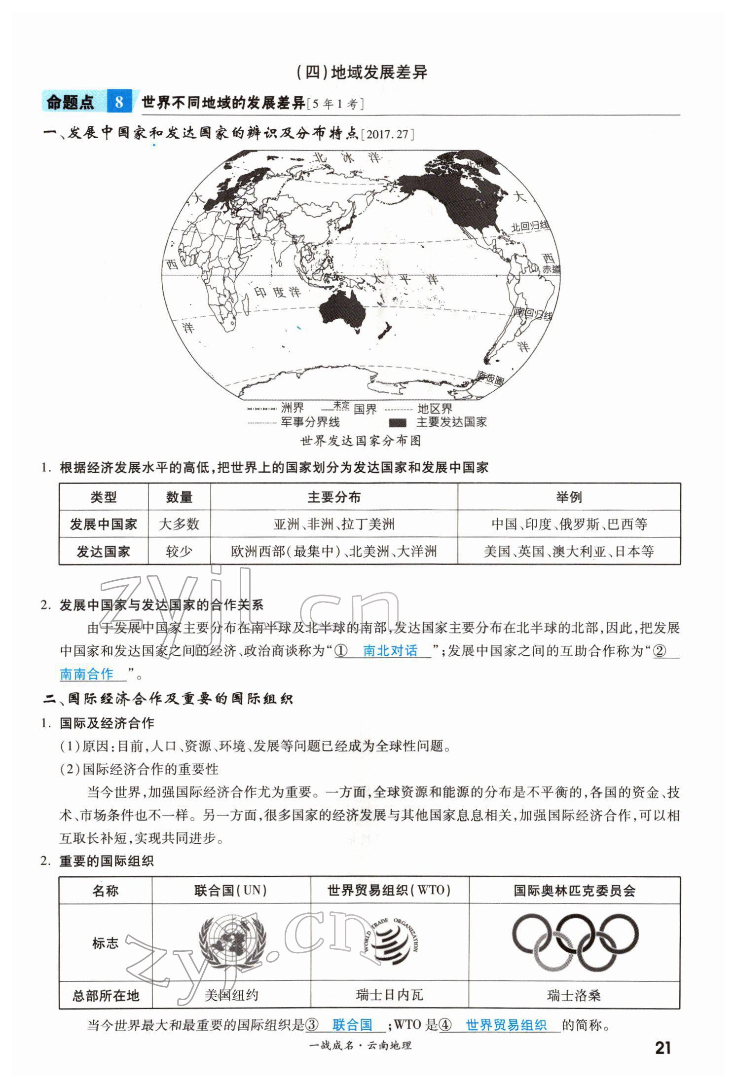 2022年一战成名考前新方案地理云南专版 第21页