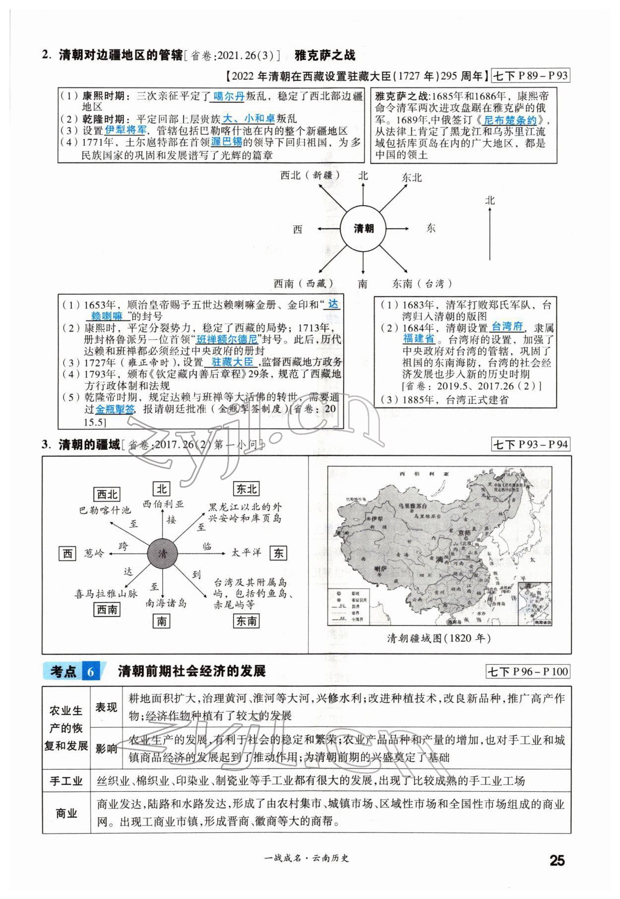 2022年一戰(zhàn)成名考前新方案歷史云南專版 第25頁