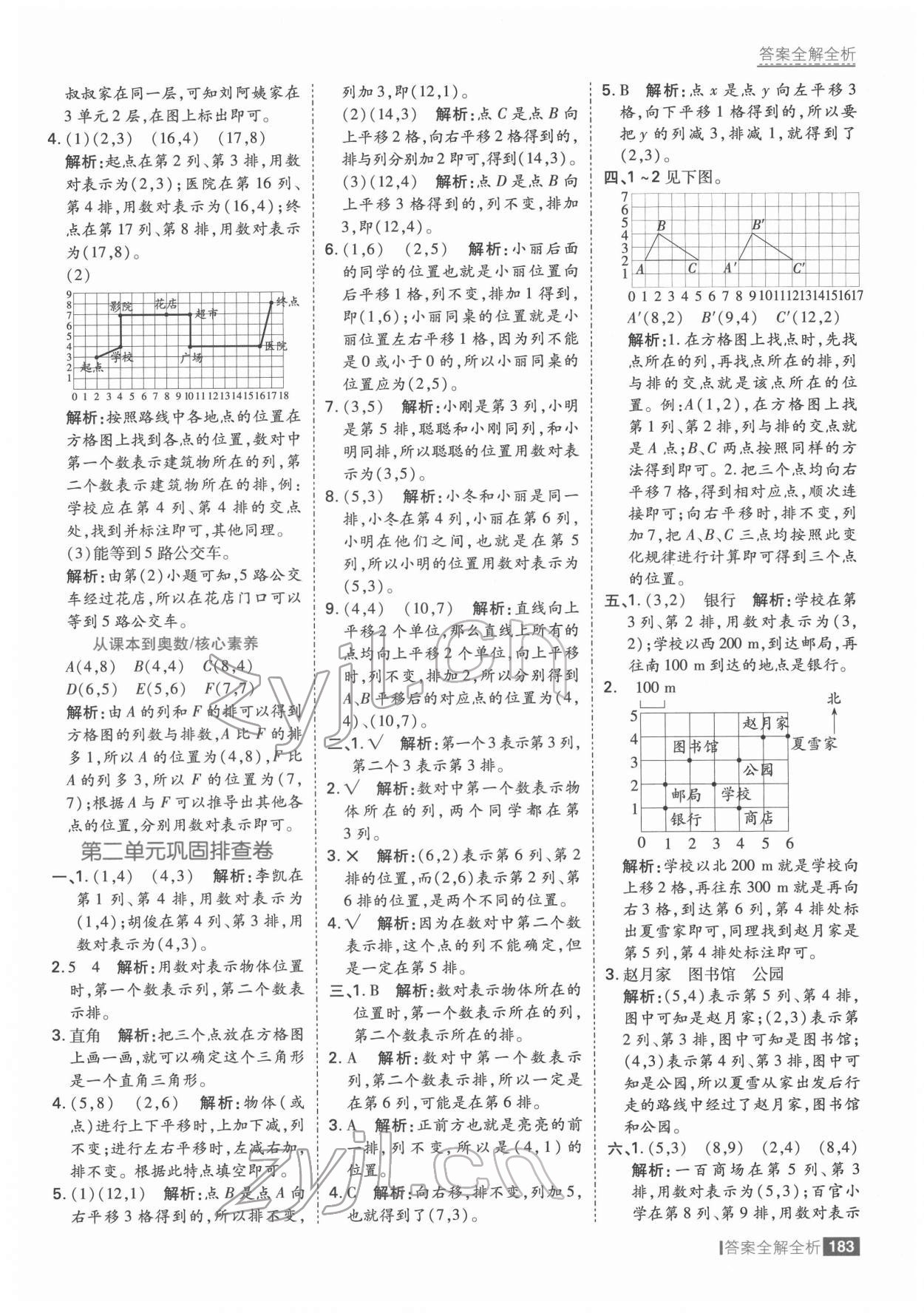 2022年考點集訓(xùn)與滿分備考六年級數(shù)學(xué)下冊冀教版 參考答案第7頁