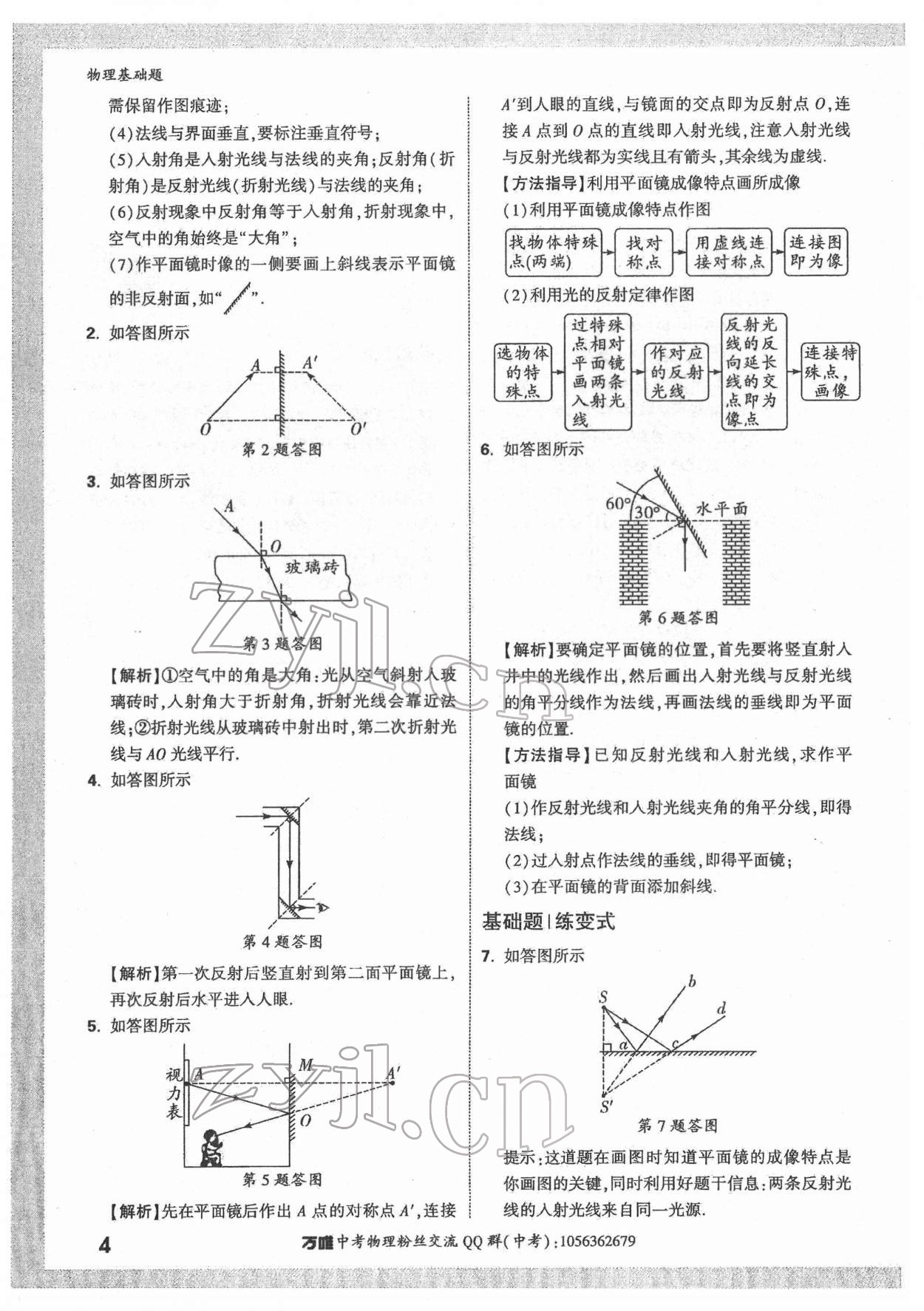 2022年万唯中考物理基础题 第4页