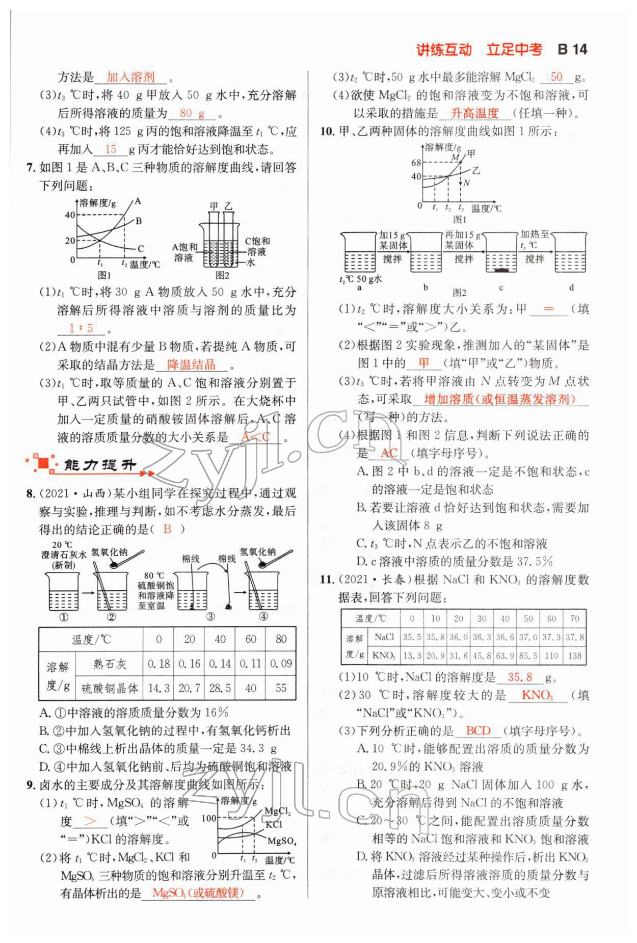2022年中考先鋒化學甘肅專版吉林出版集團 第14頁