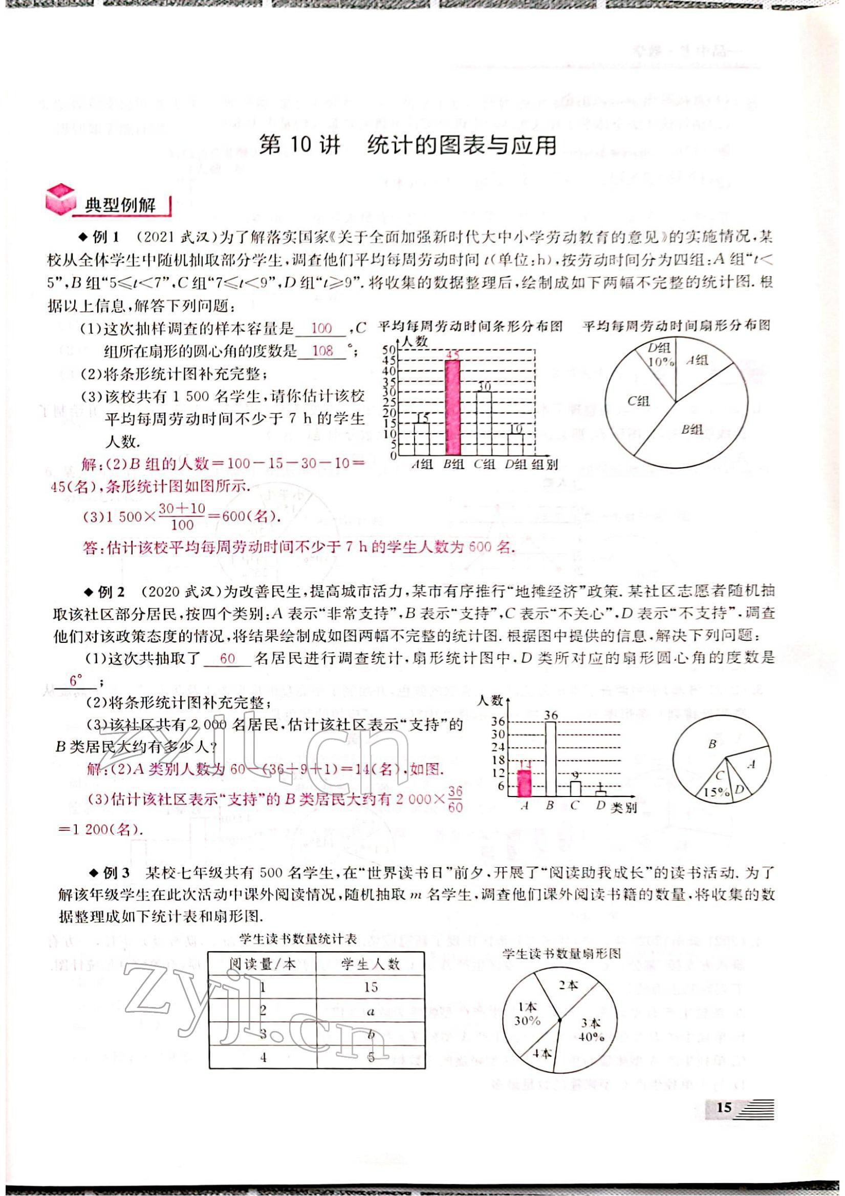 2022年新動力一品中考數(shù)學螺旋復習法 參考答案第15頁