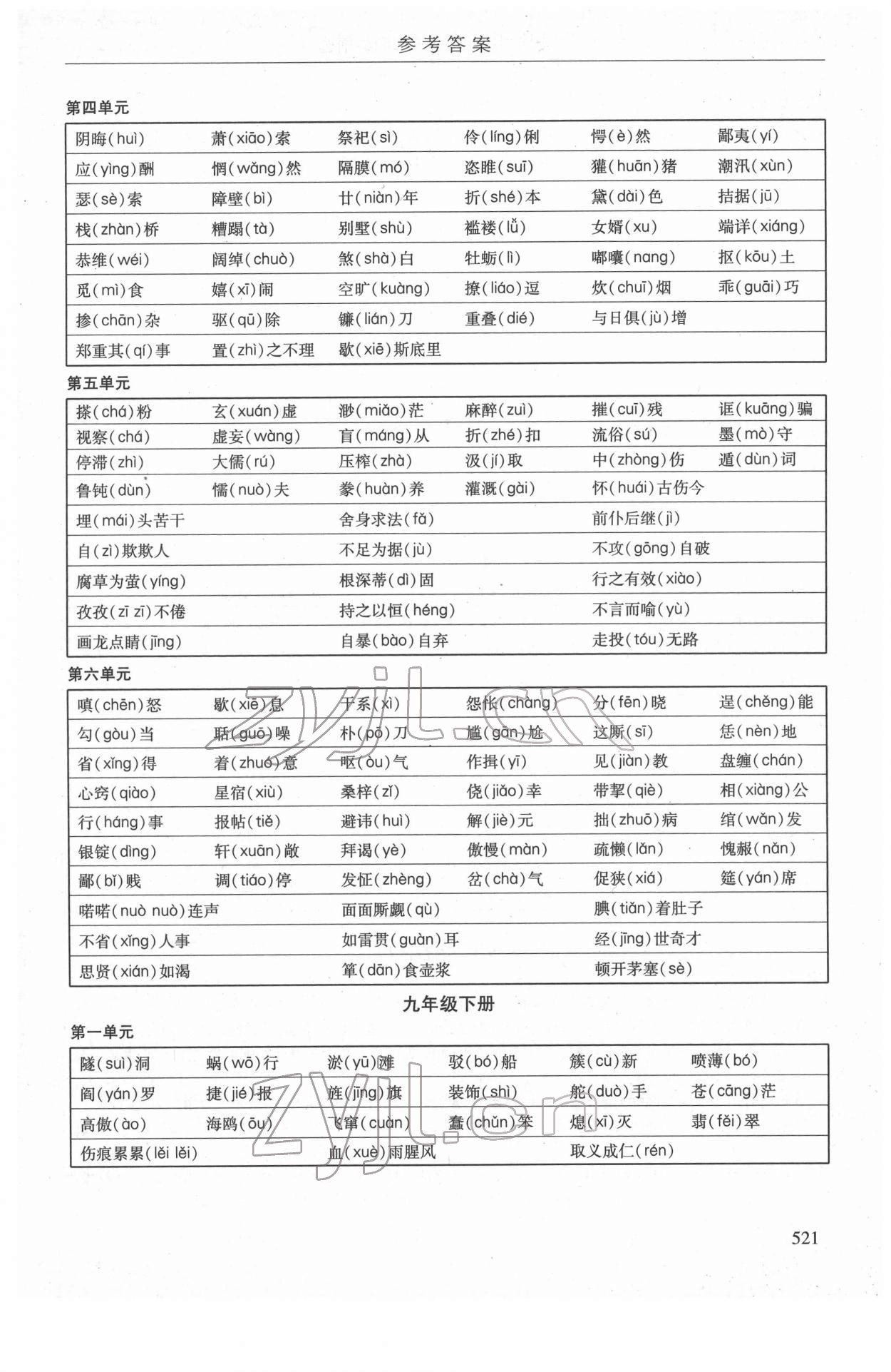 2022年廣州市中考語文備考訓練精選 第7頁