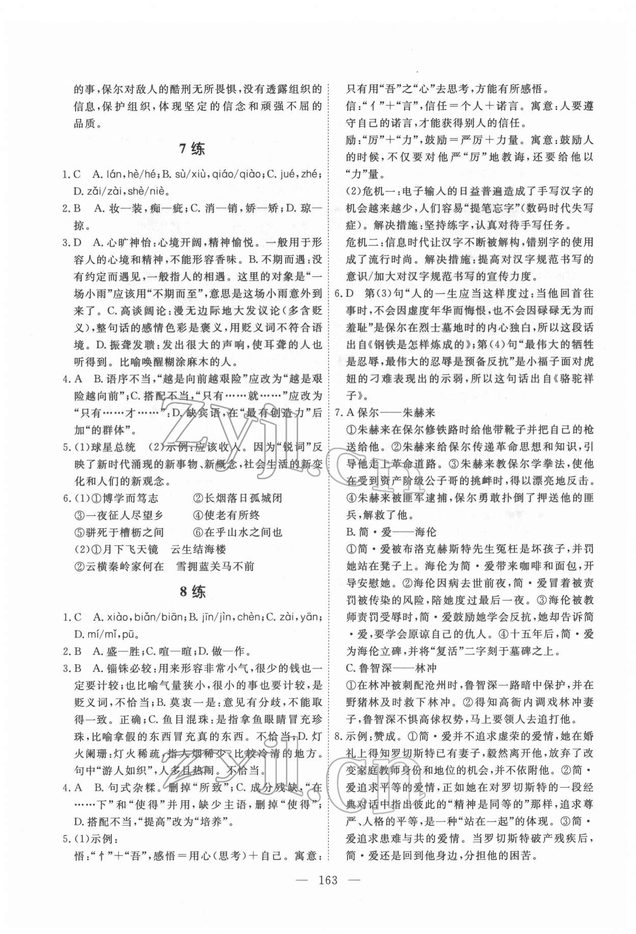 2022年一飛沖天基礎知識訓練語文廣州專版 第3頁