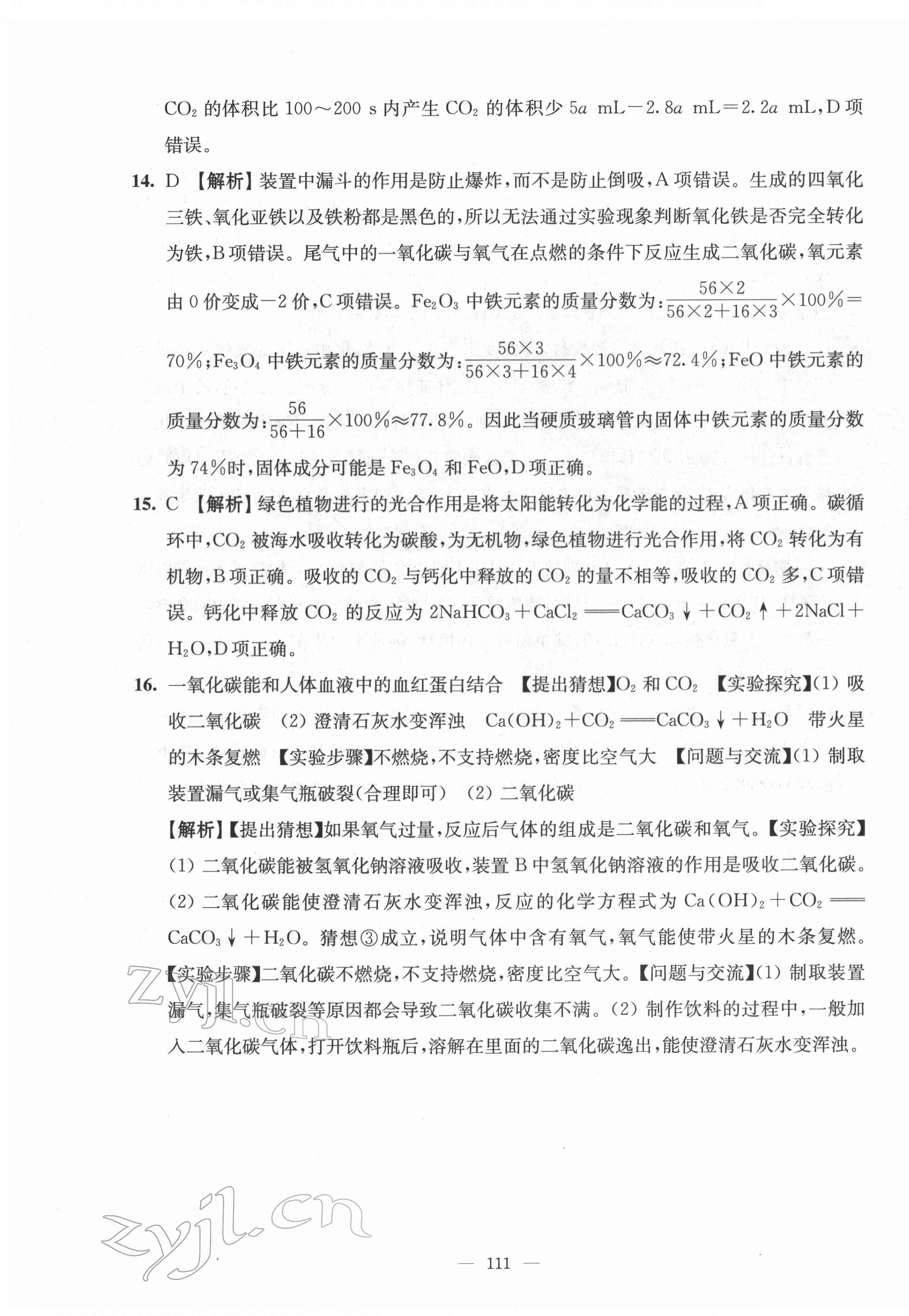 2022年鳳凰數(shù)字化導(dǎo)學(xué)稿中考零輪復(fù)習(xí)化學(xué) 第5頁