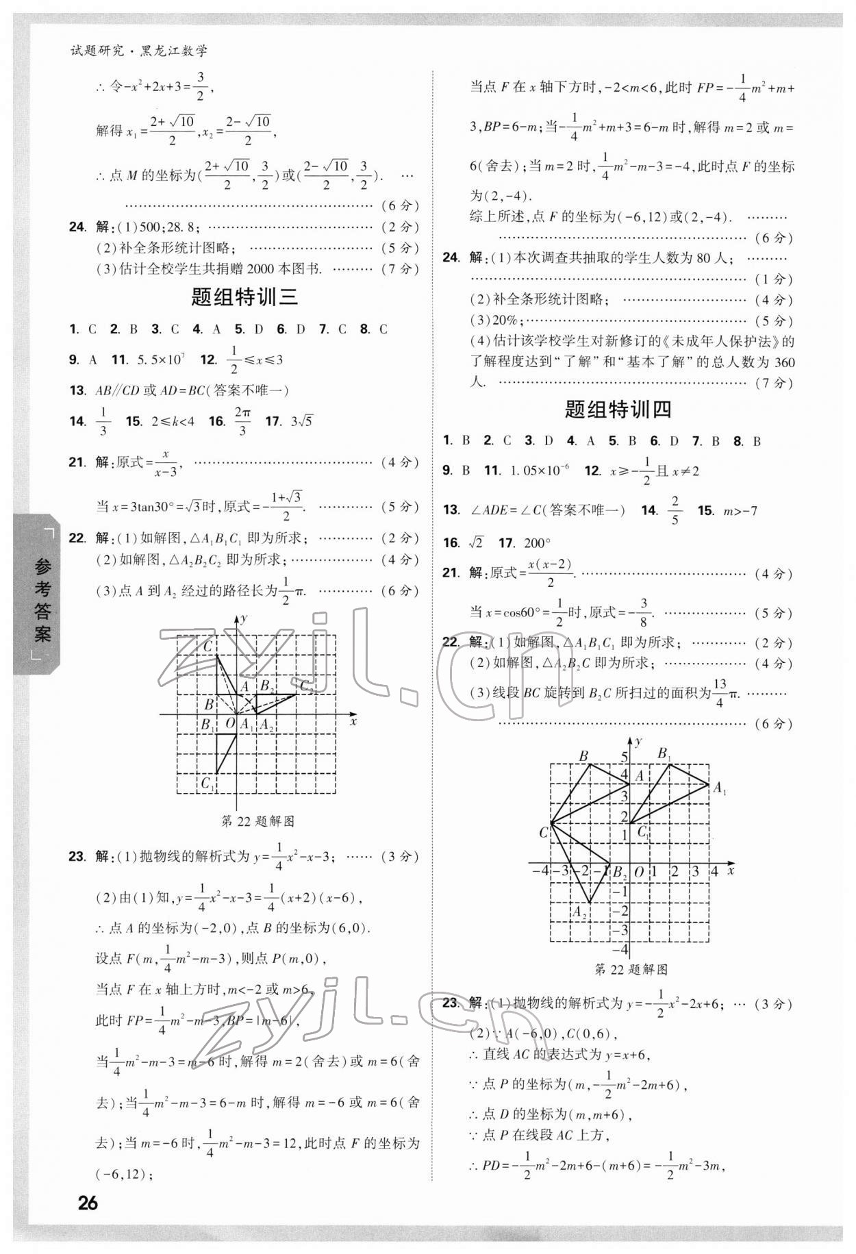 2022年萬唯中考試題研究數(shù)學黑龍江專版 第2頁