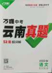 2022年萬(wàn)唯中考真題語(yǔ)文云南專版