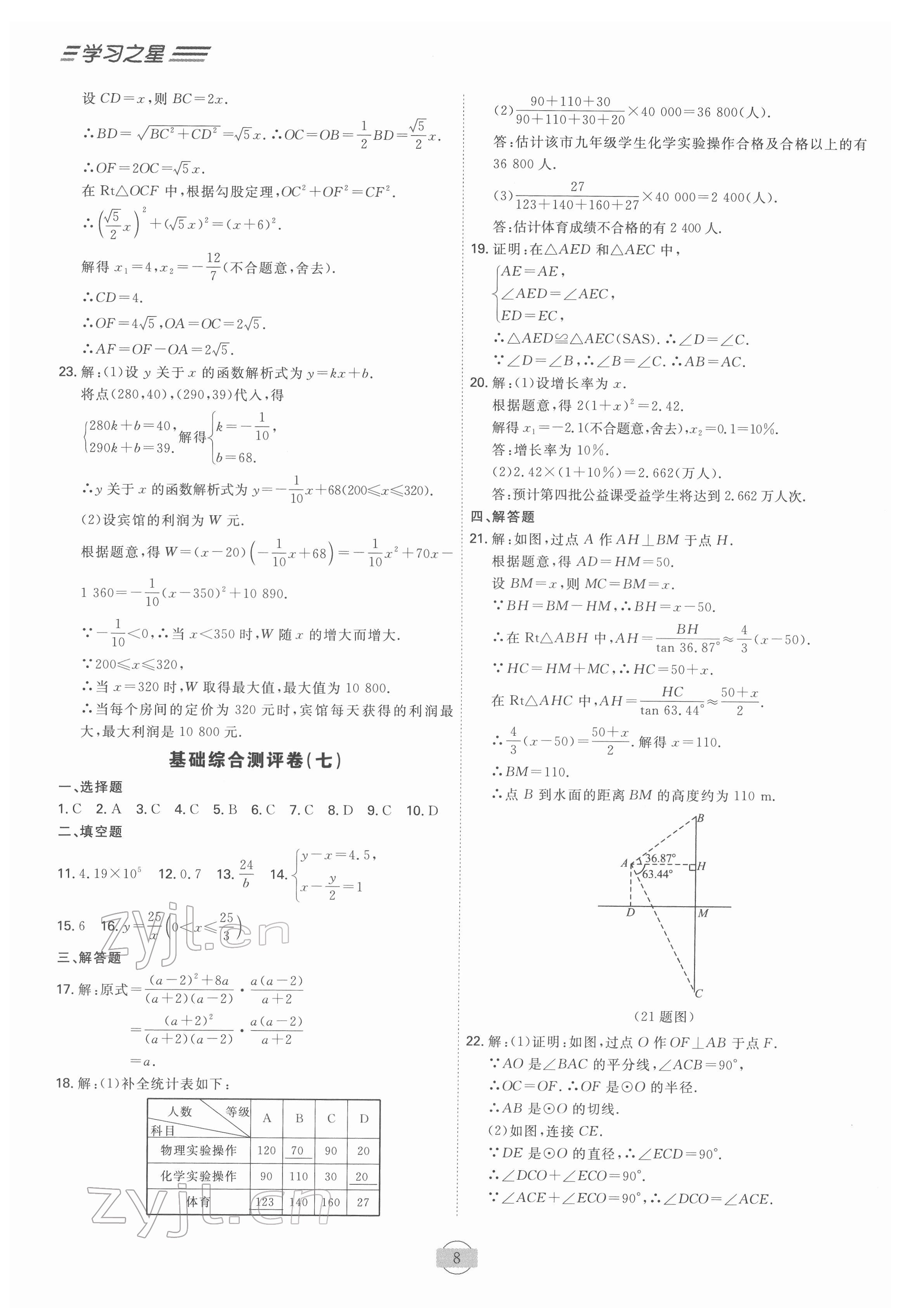 2022年領(lǐng)跑中考一輪總復(fù)習(xí)搶分版數(shù)學(xué)大連中考 第8頁