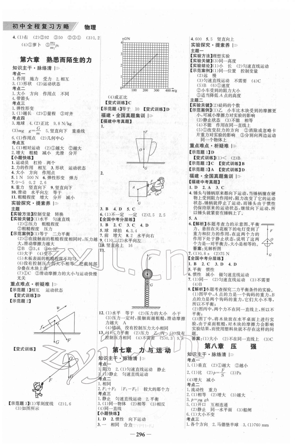 2022年世紀(jì)金榜初中全程復(fù)習(xí)方略物理福建專版 第3頁