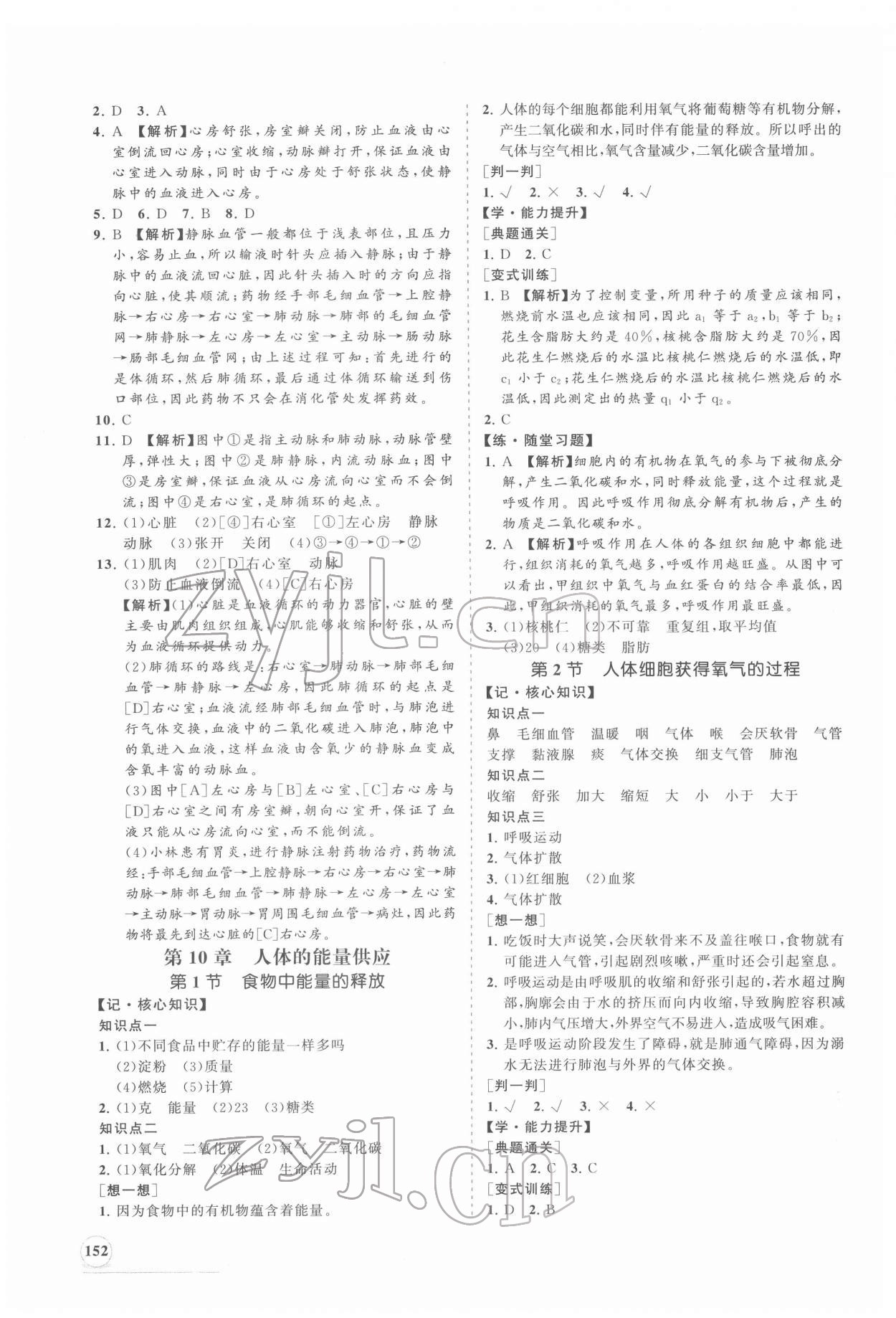 2022年新課程同步練習(xí)冊(cè)七年級(jí)生物下冊(cè)北師大版 第4頁(yè)