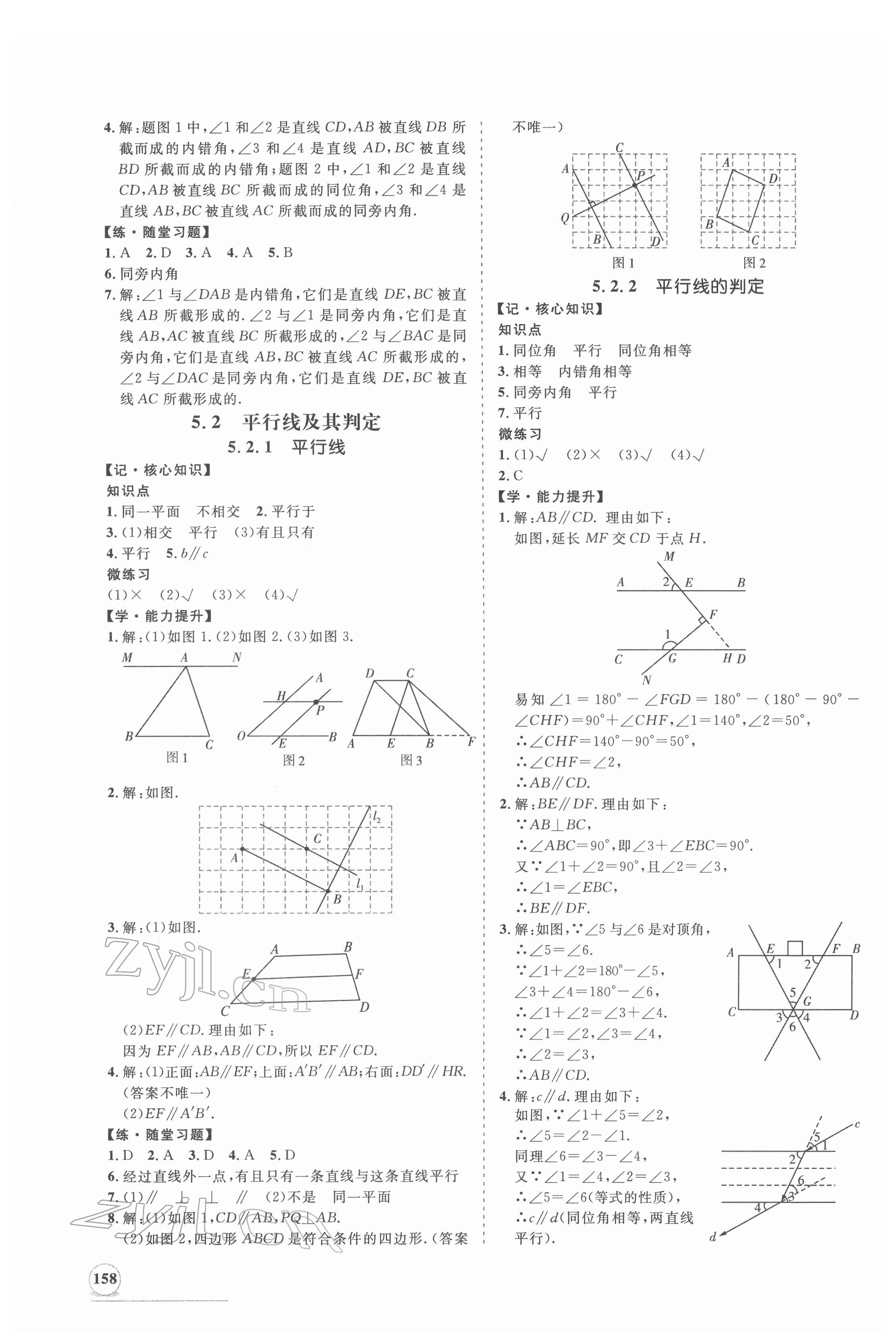 2022年新課程同步練習(xí)冊七年級數(shù)學(xué)下冊人教版 第2頁