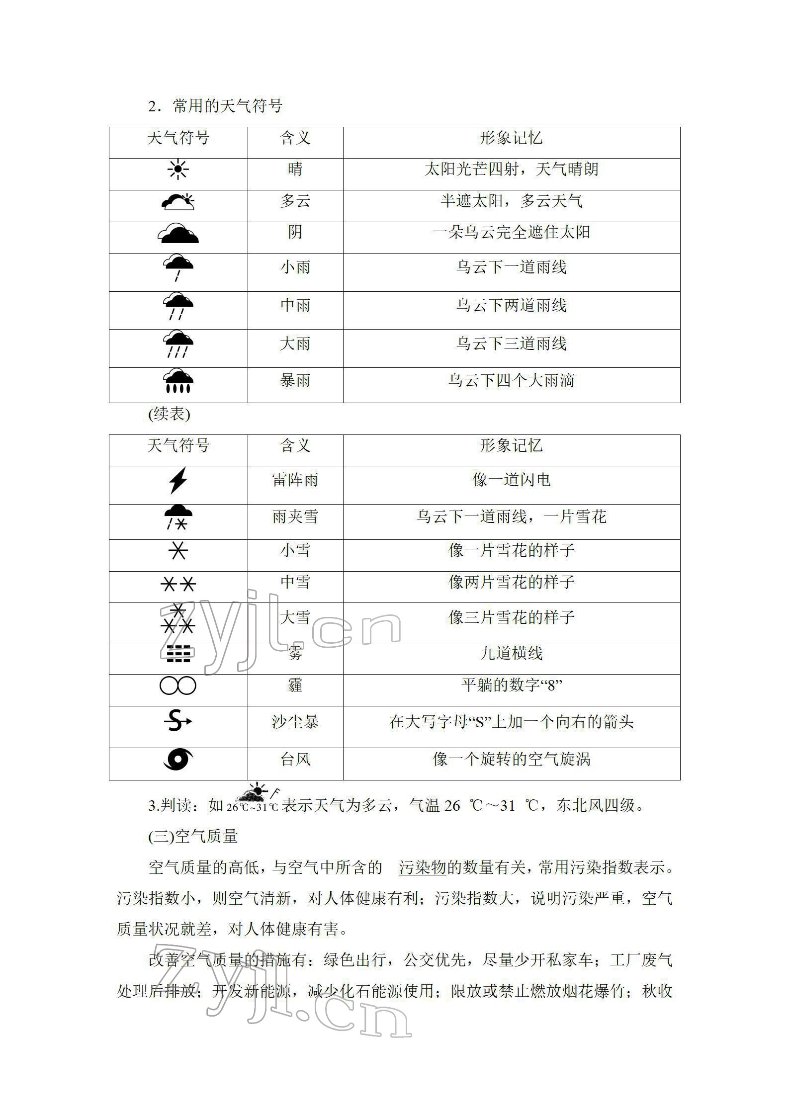 2022年新中考復(fù)習(xí)指南長(zhǎng)江少年兒童出版社地理宜昌專(zhuān)版 參考答案第44頁(yè)